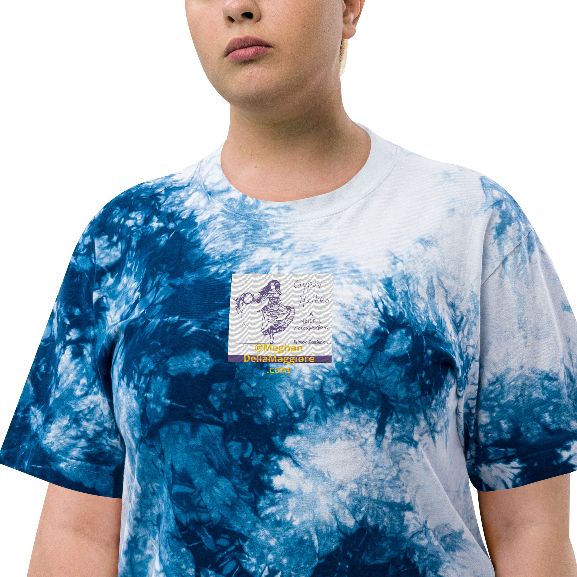 oversized tie-dye t-shirt | Gypsy Haikus: Not All Who Wander...