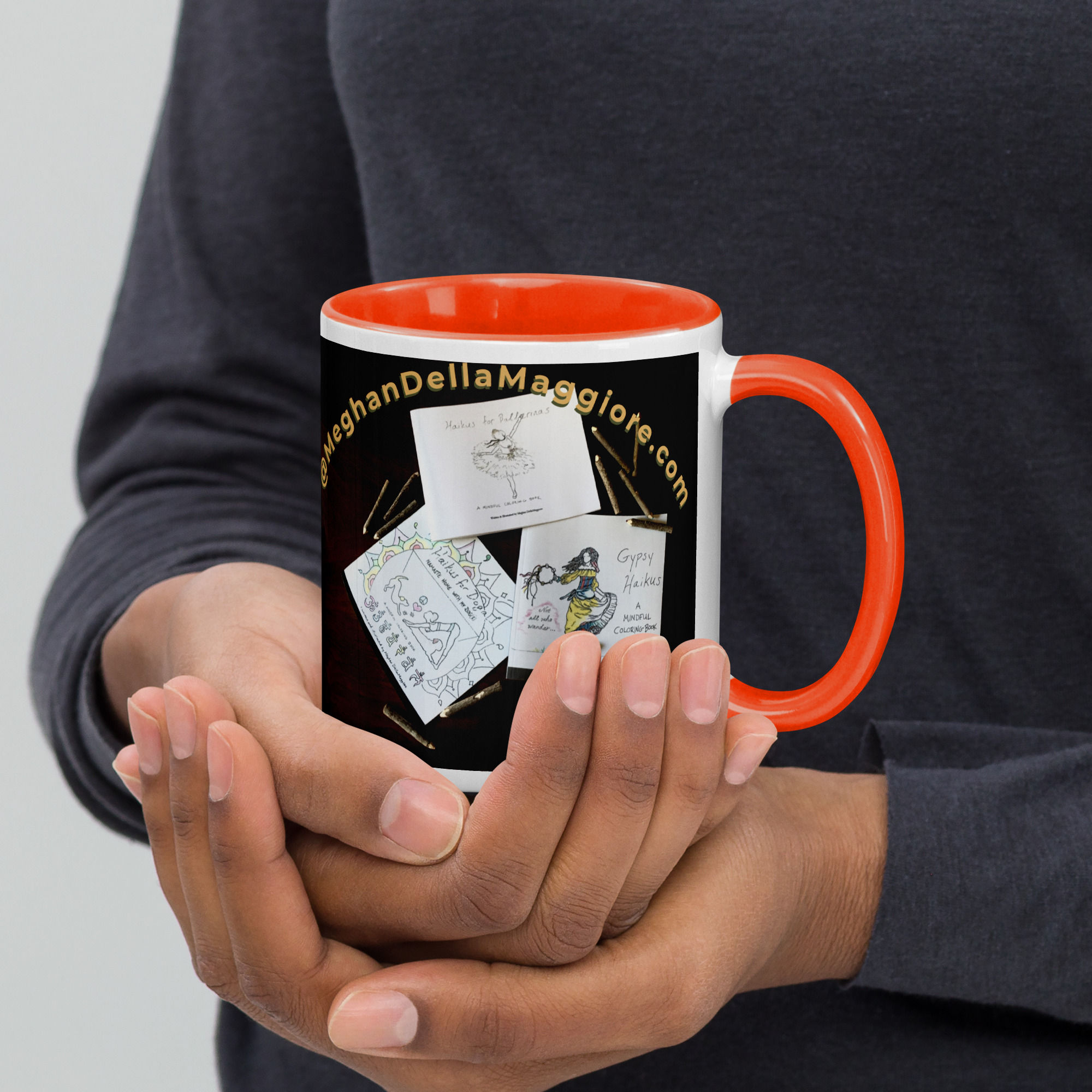 mug with color inside | namaste home collection©