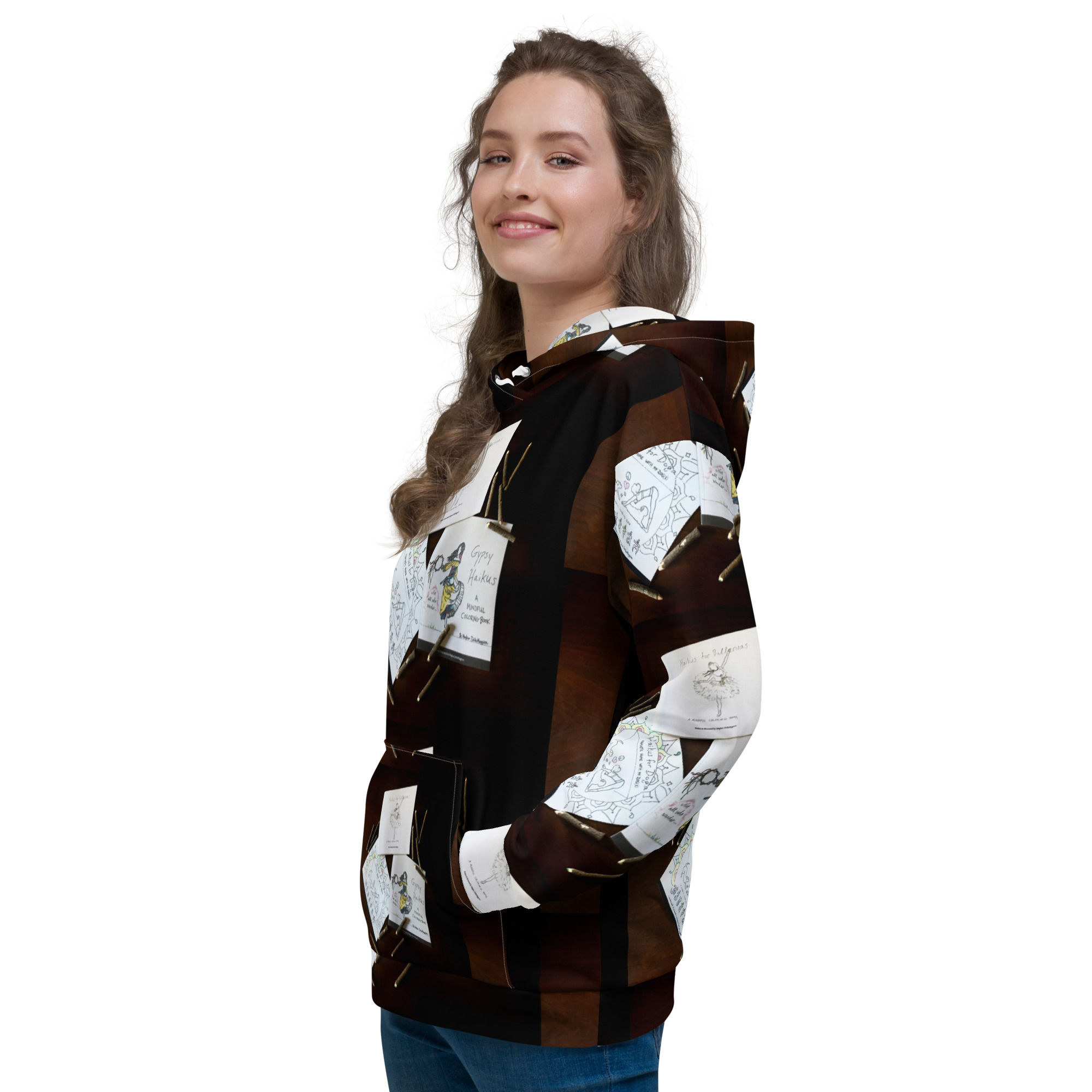 unisex all-over print hoodie