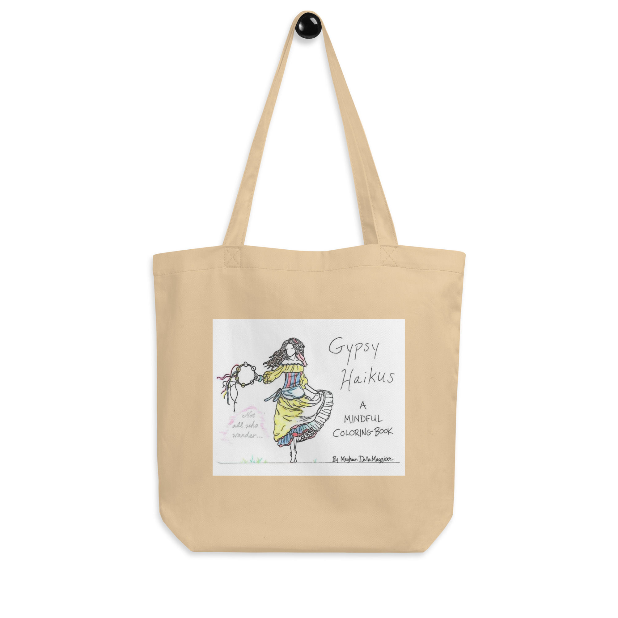 fourteenth gypsy haiku eco tote bag | Not All Who Wander...