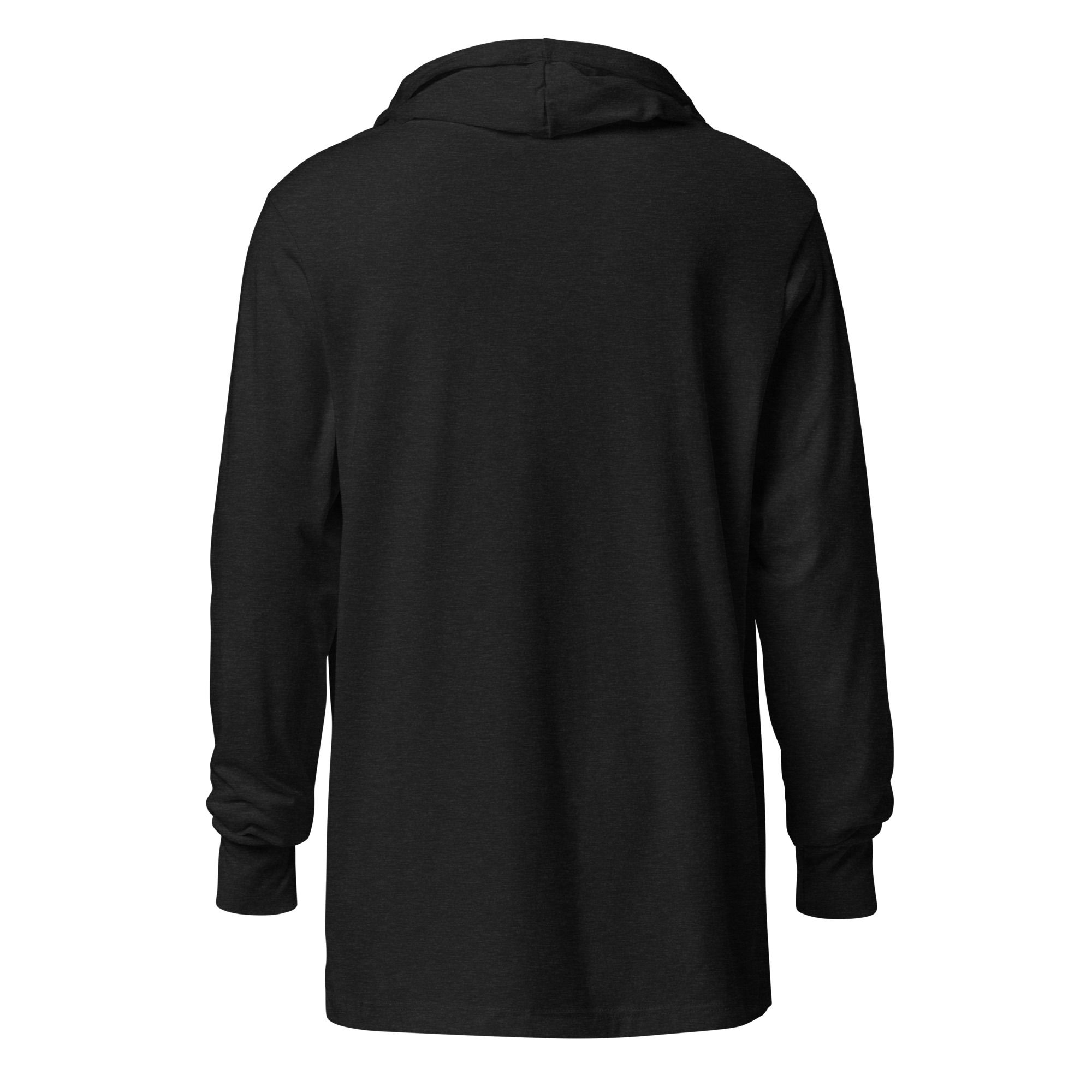 unisex hooded long-sleeve tee