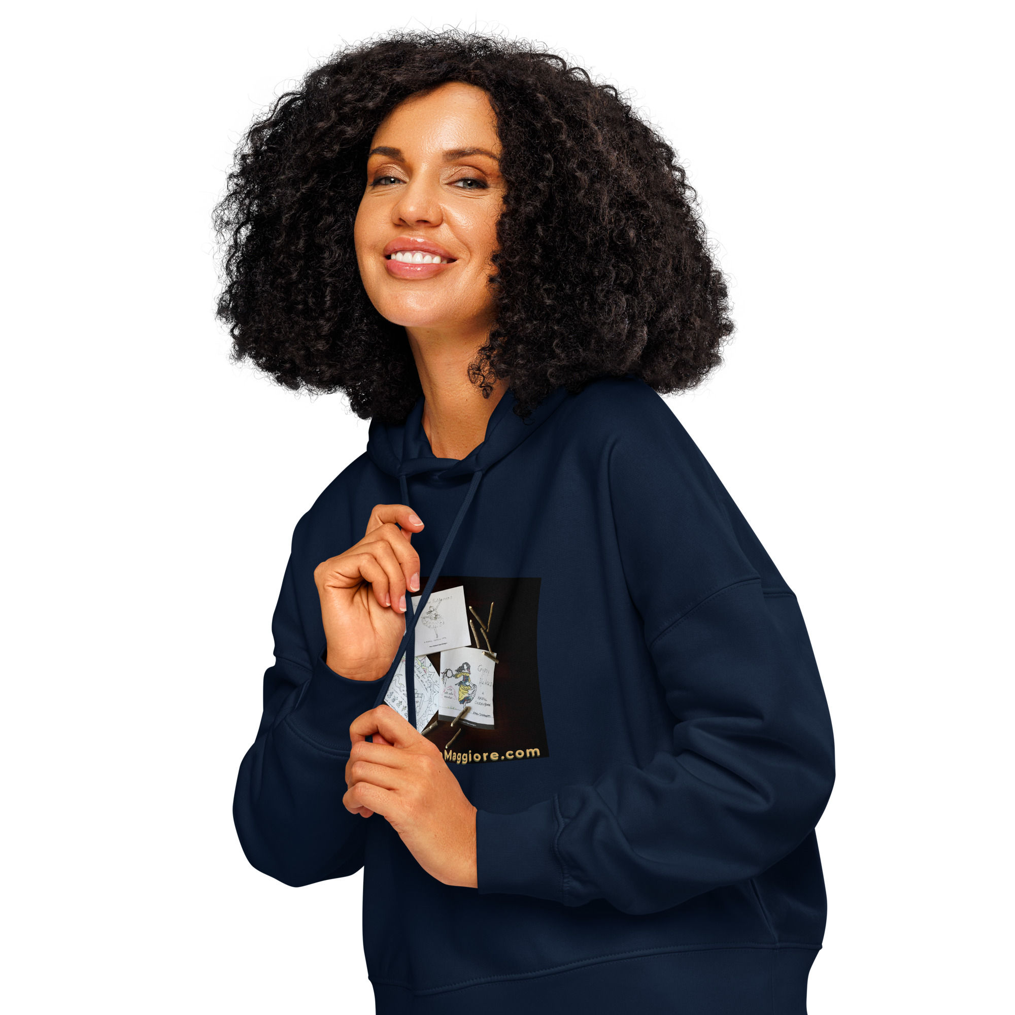 women’s organic mid-weight hoodie