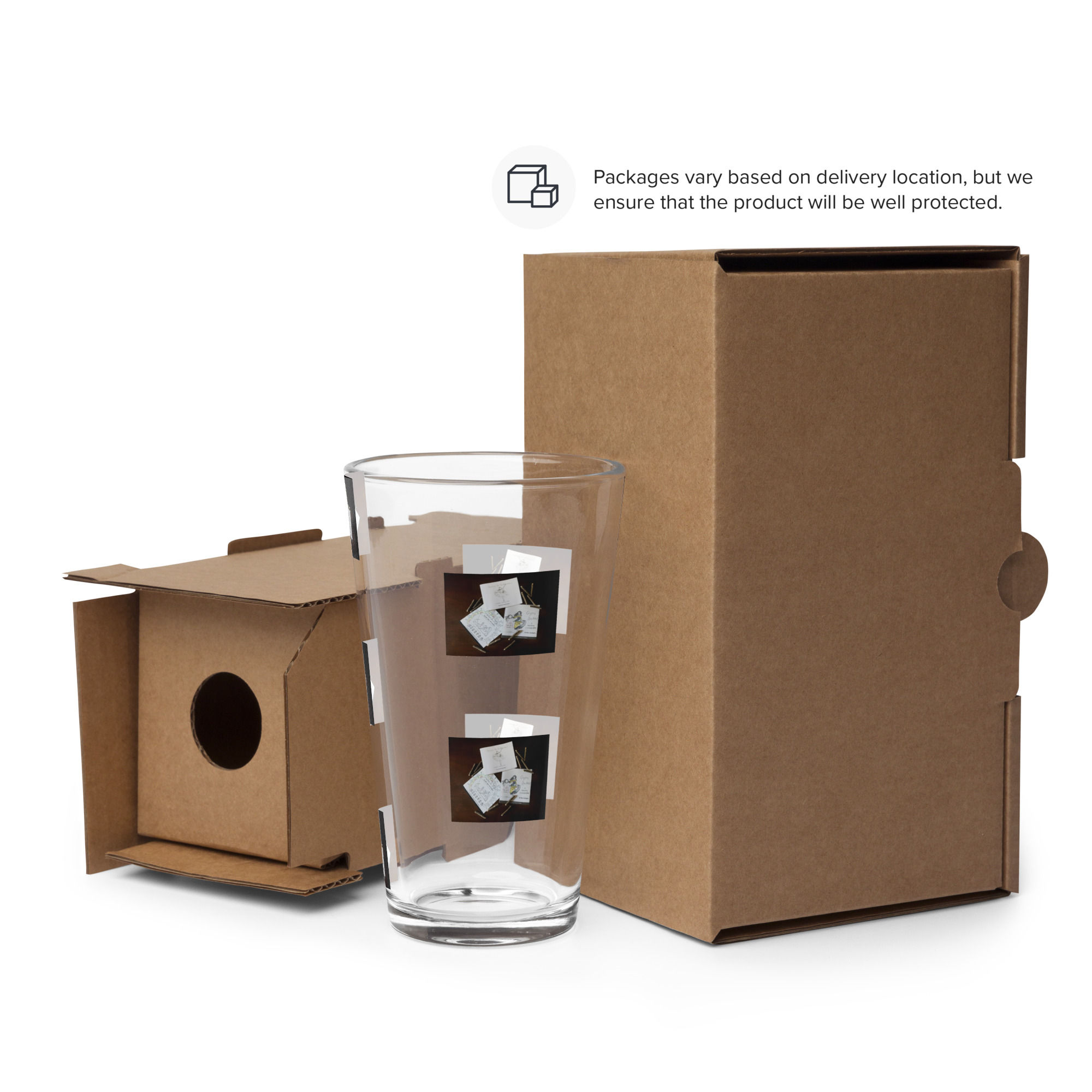 shaker pint glass | namaste home collection©