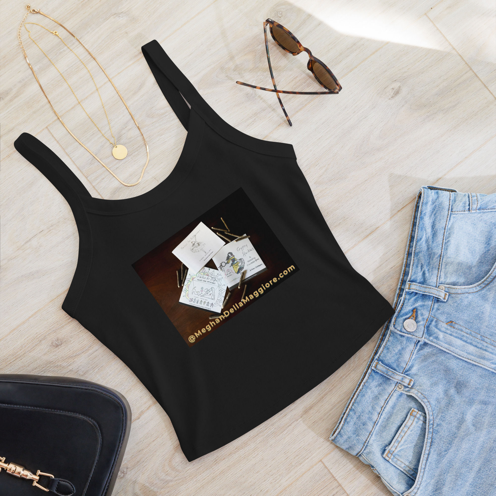 women’s micro-rib tank top