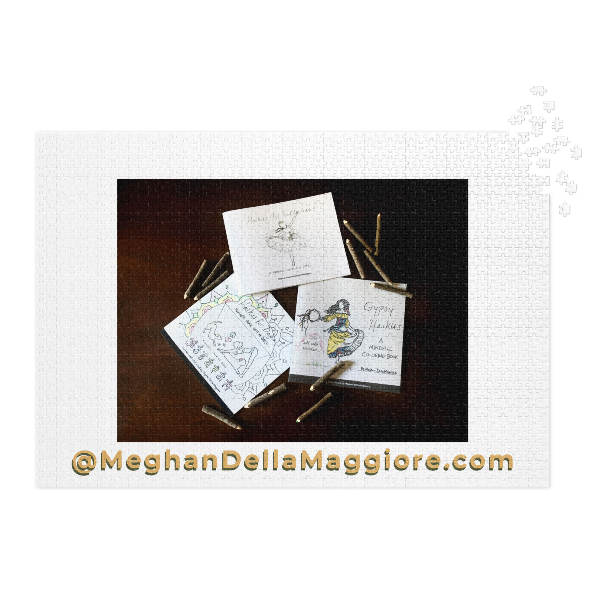 jigsaw puzzle with tin | namaste home collection©