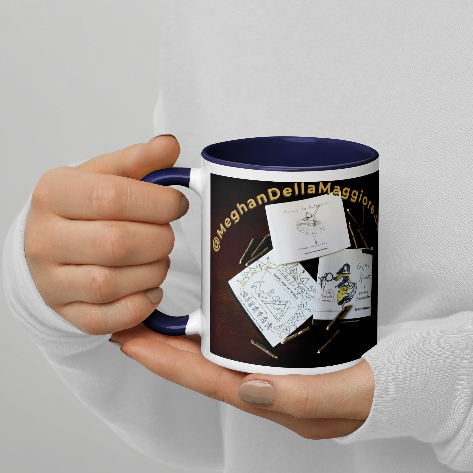 mug with color inside | namaste home collection©