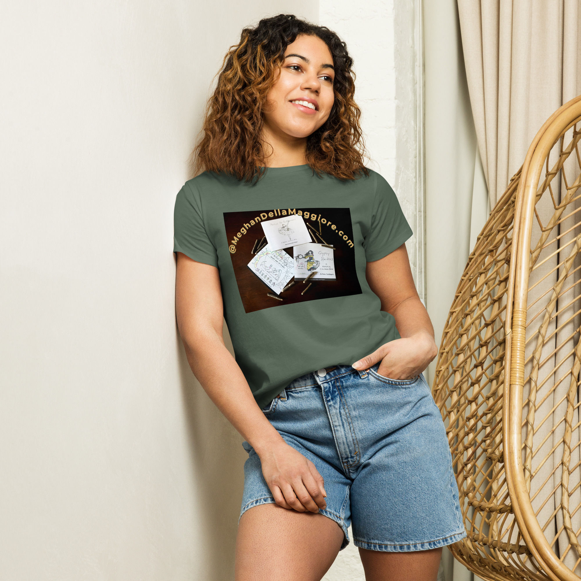women’s high-waisted t-shirt
