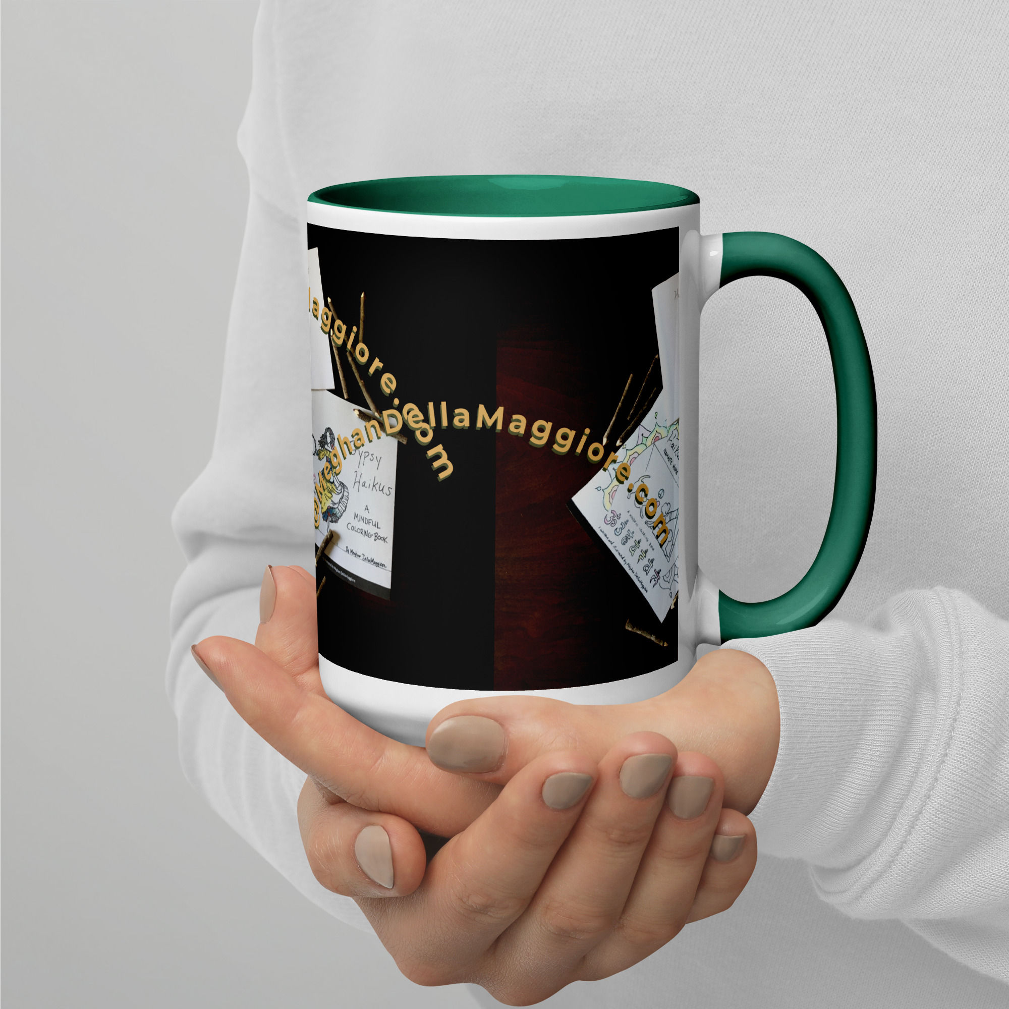 mug with color inside | namaste home collection©