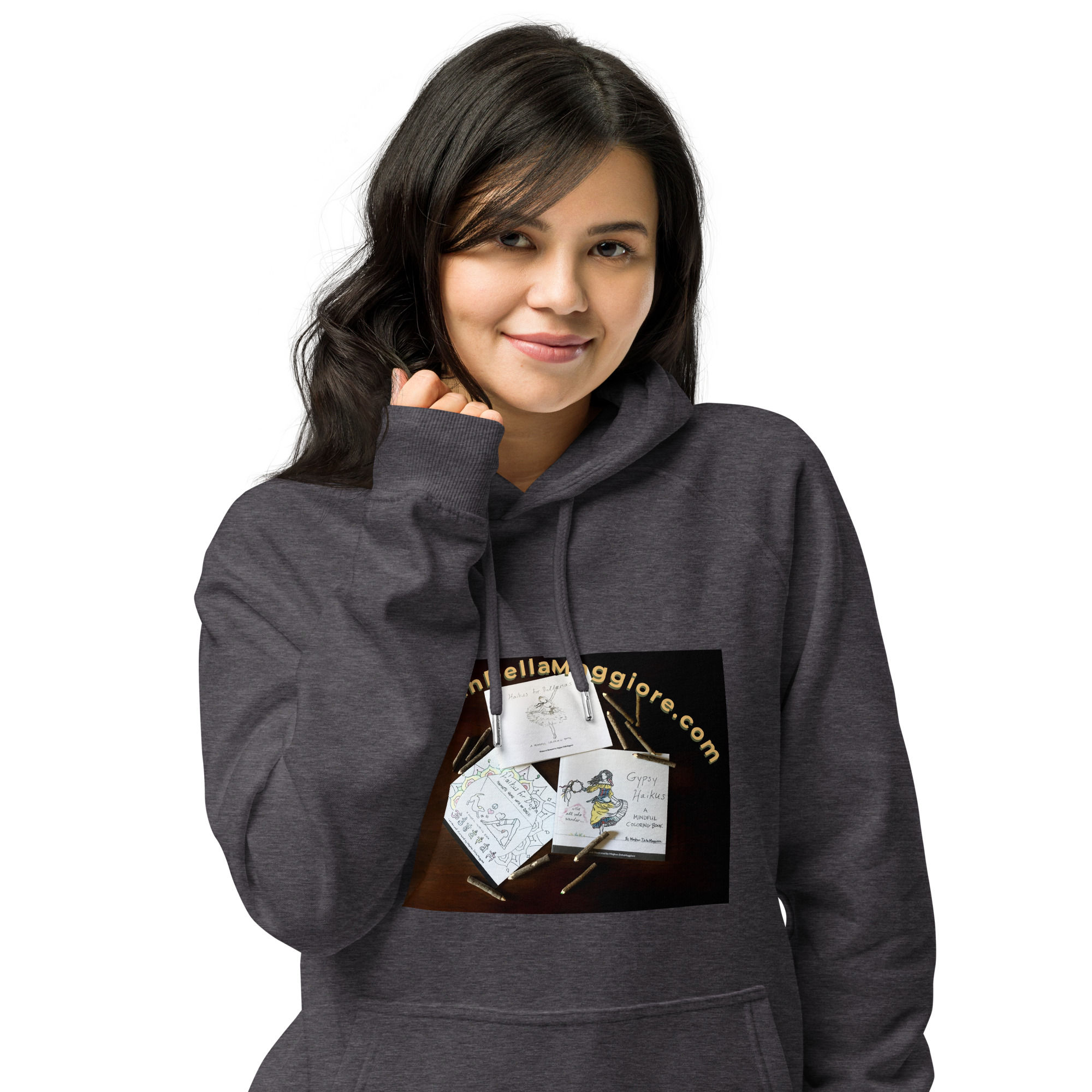 unisex eco raglan hoodie