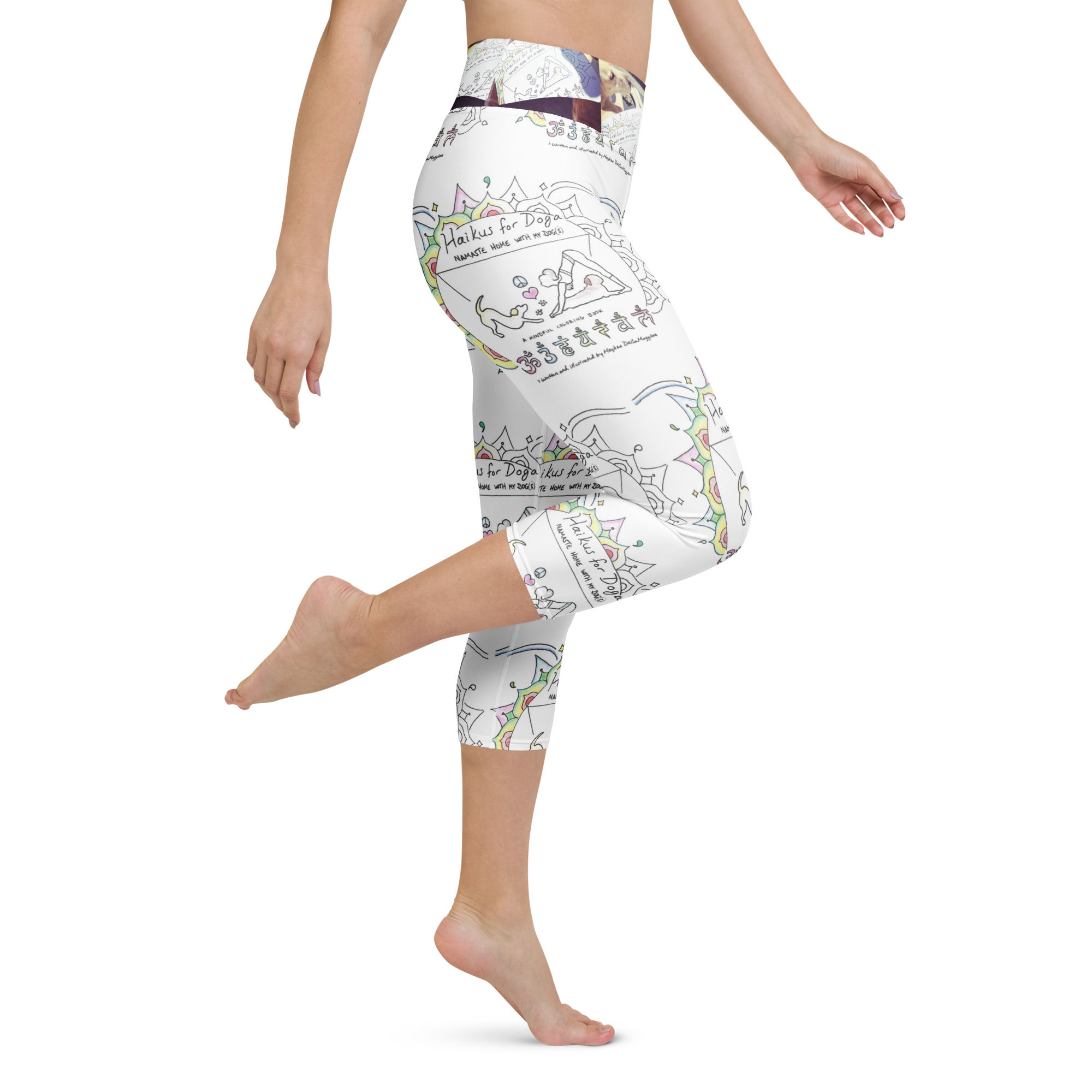 yoga capri leggings | Haikus for Doga