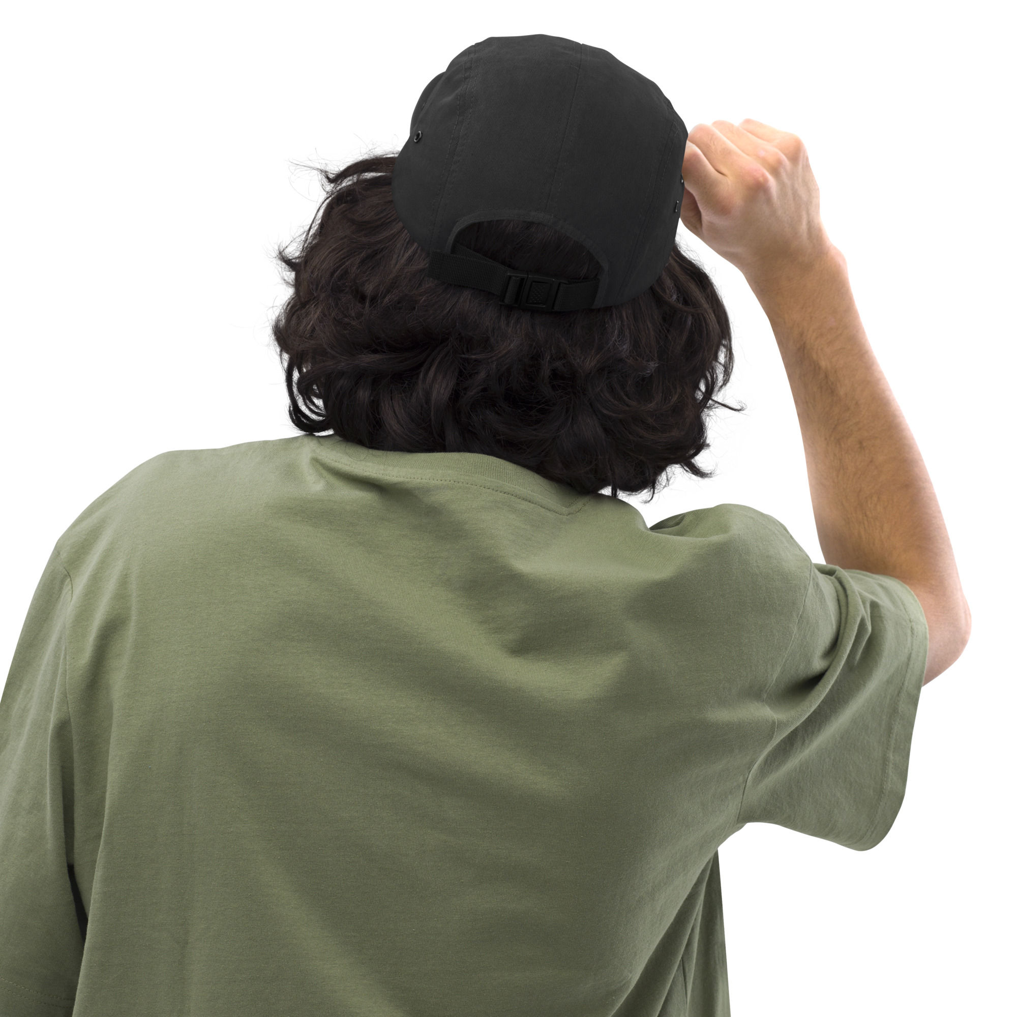 five panel cap