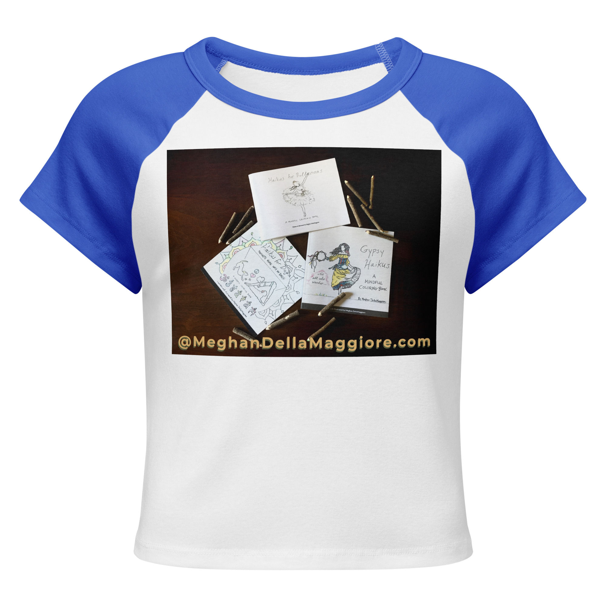women’s micro rib raglan baby tee