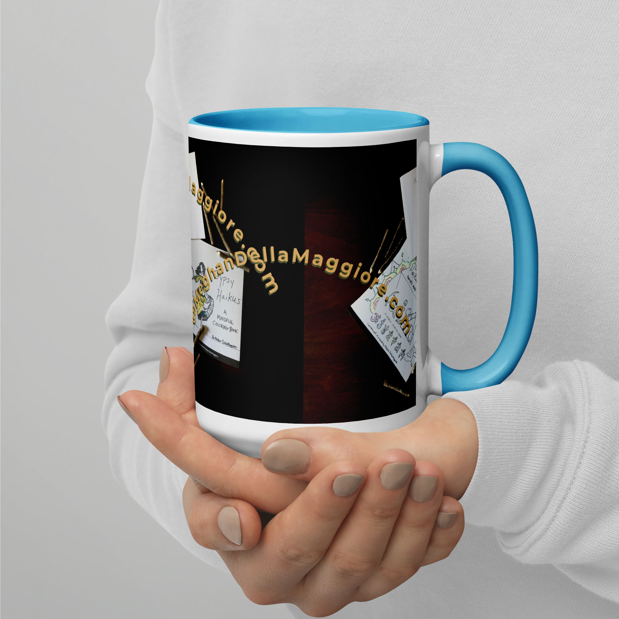 mug with color inside | namaste home collection©