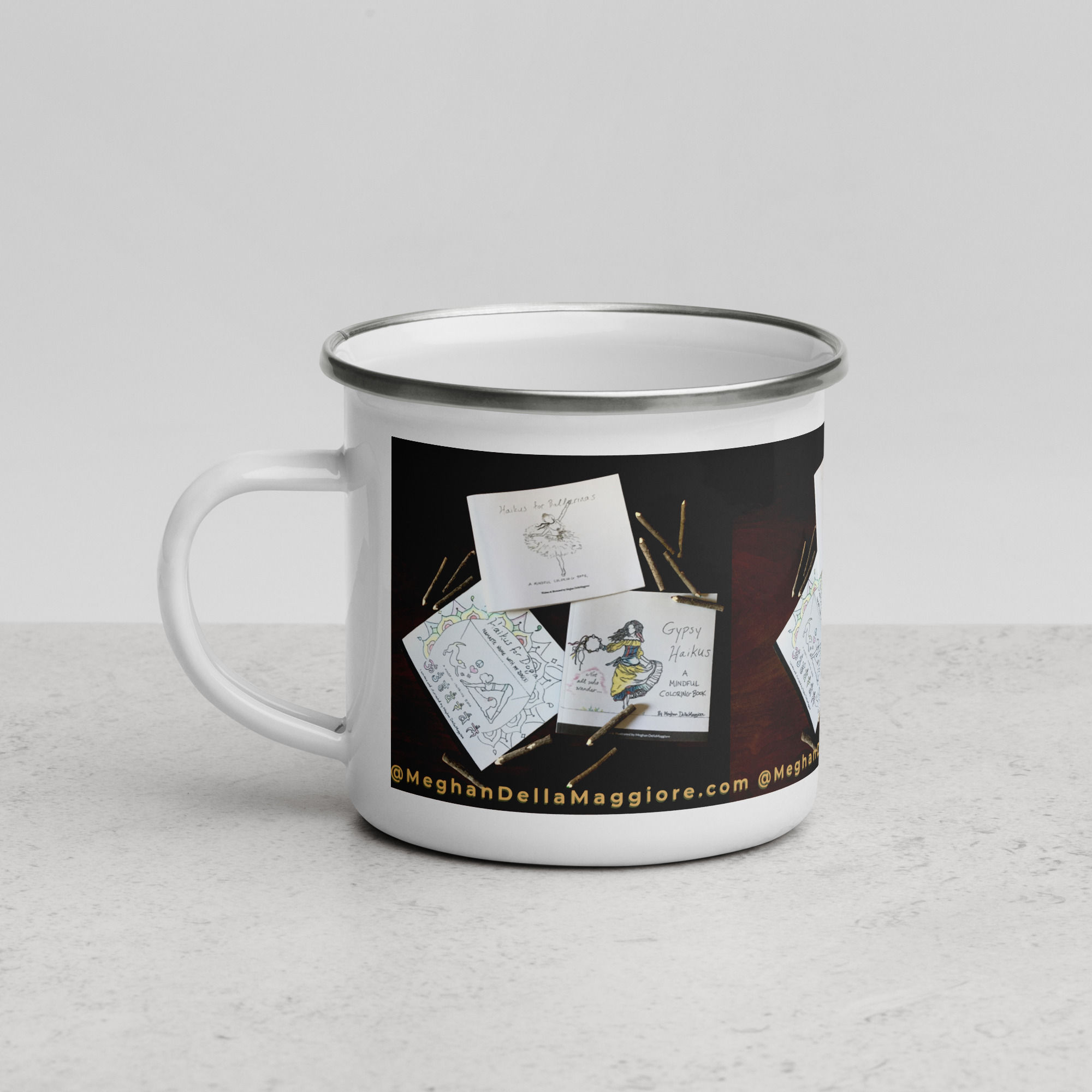 enamel mug | namaste home collection©