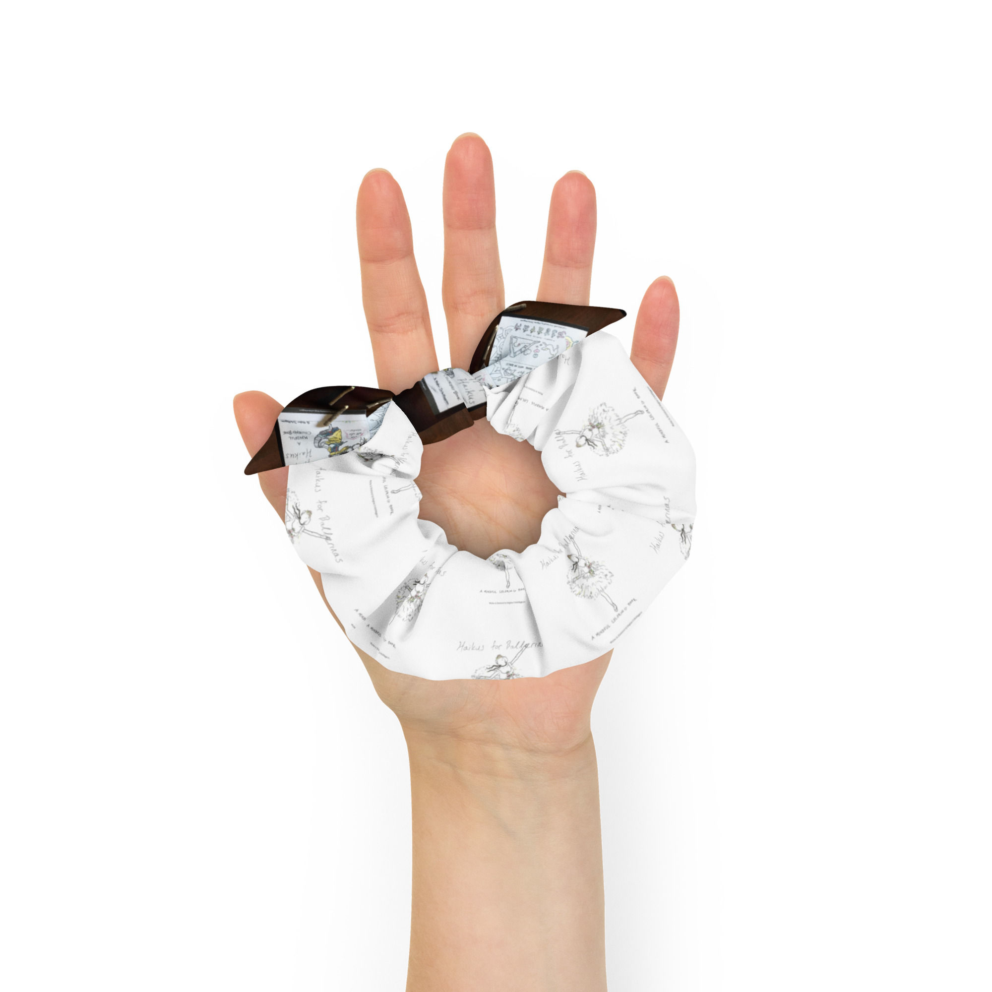 recycled scrunchie | Haikus for Ballerinas