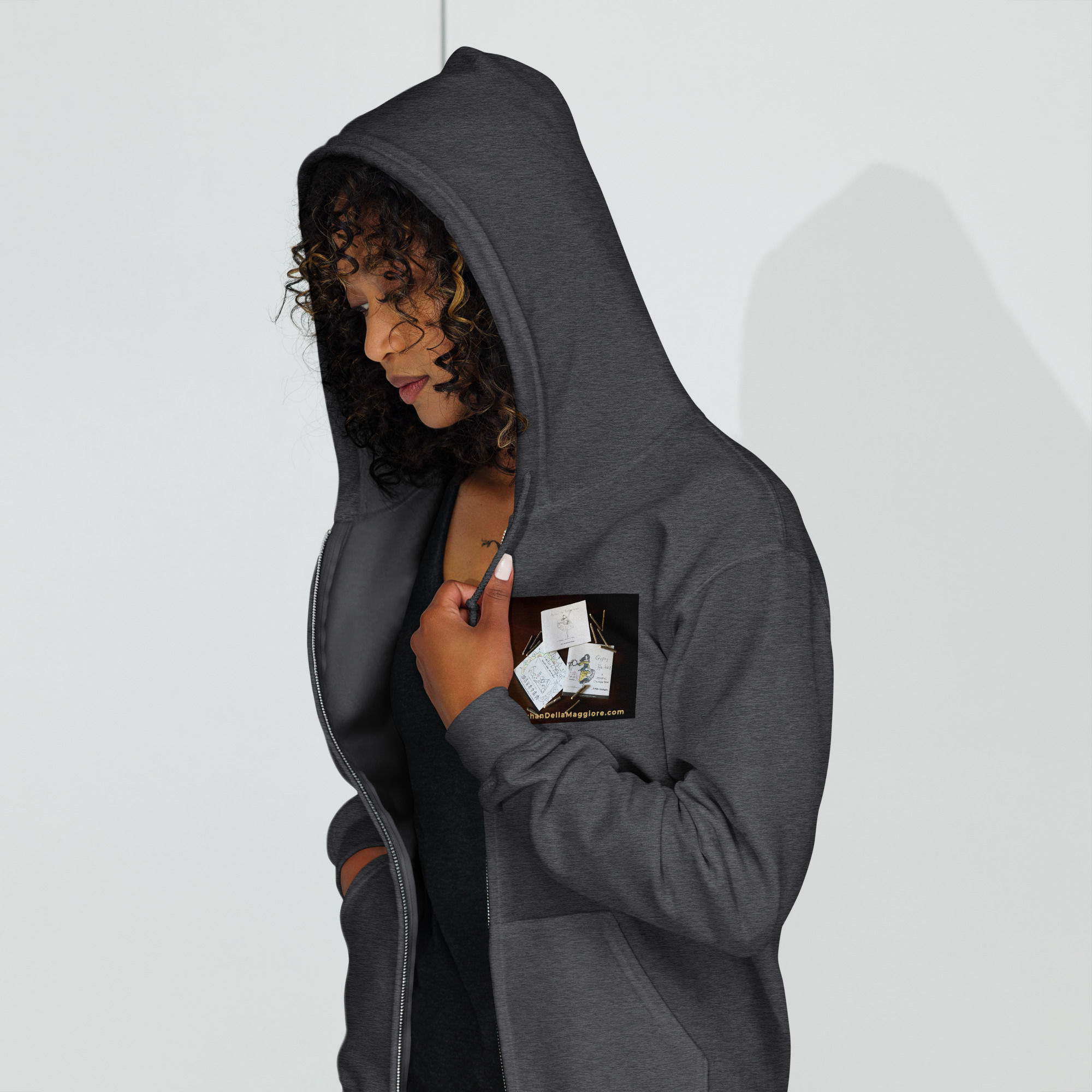 unisex heavy blend zip hoodie