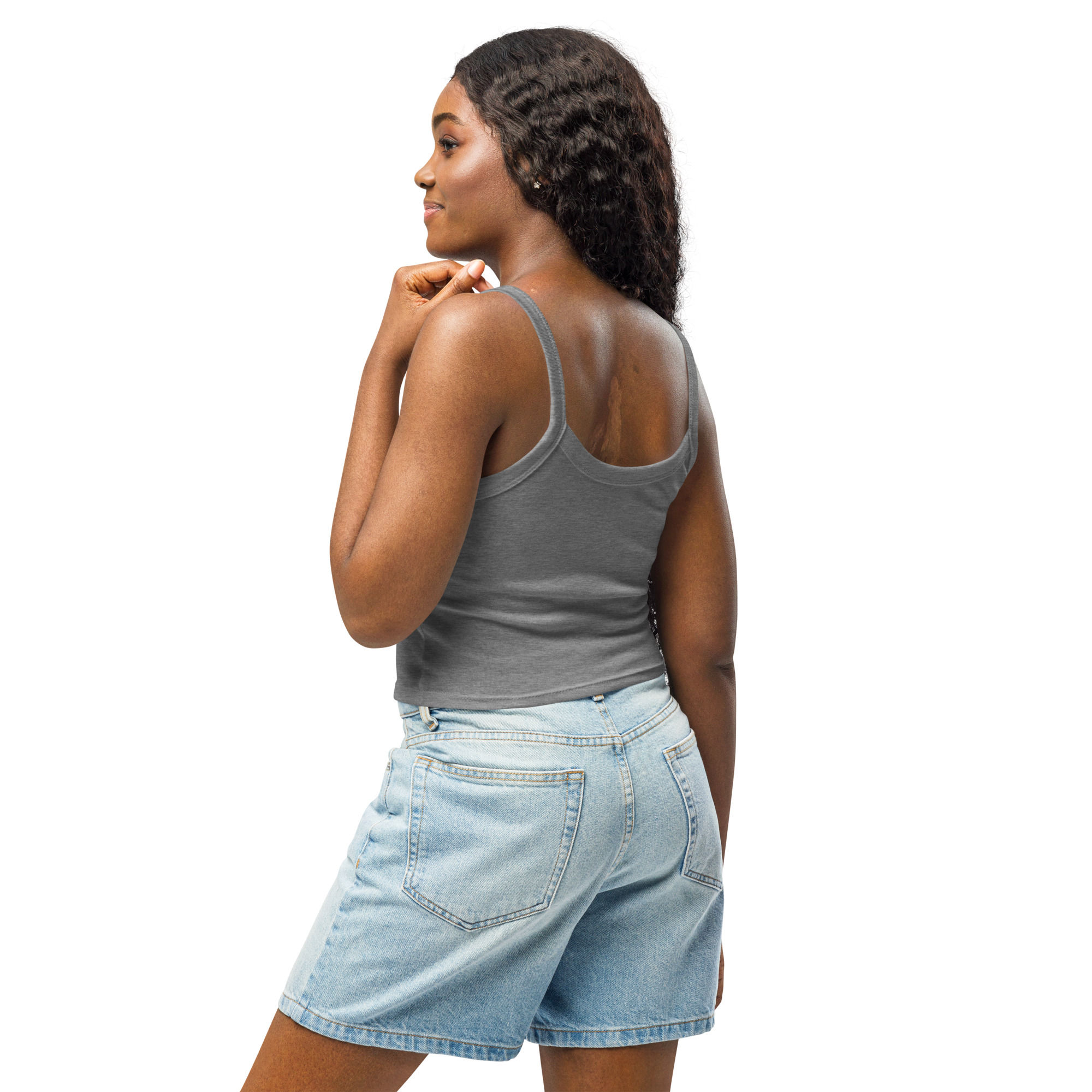 women’s micro-rib tank top