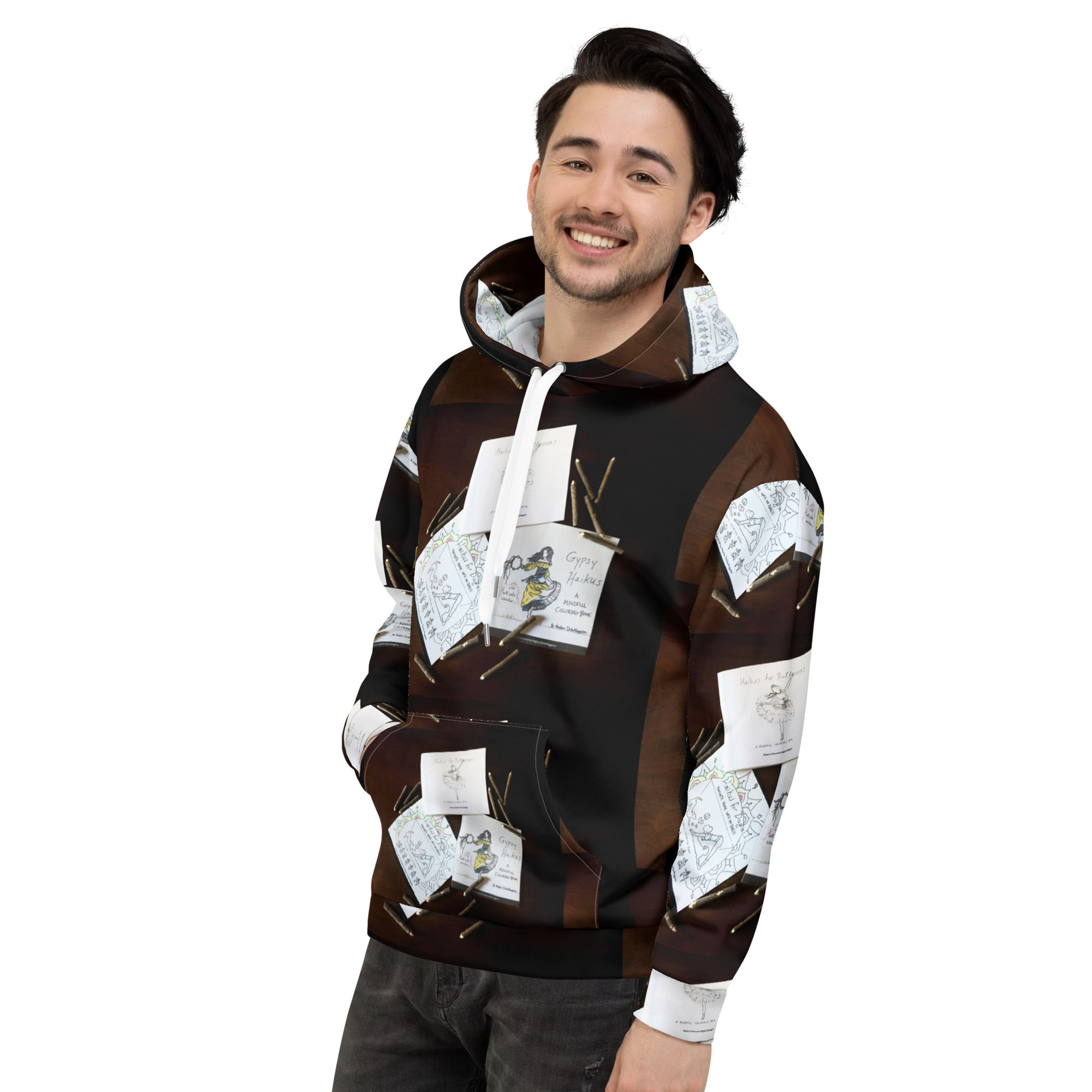 unisex all-over print hoodie