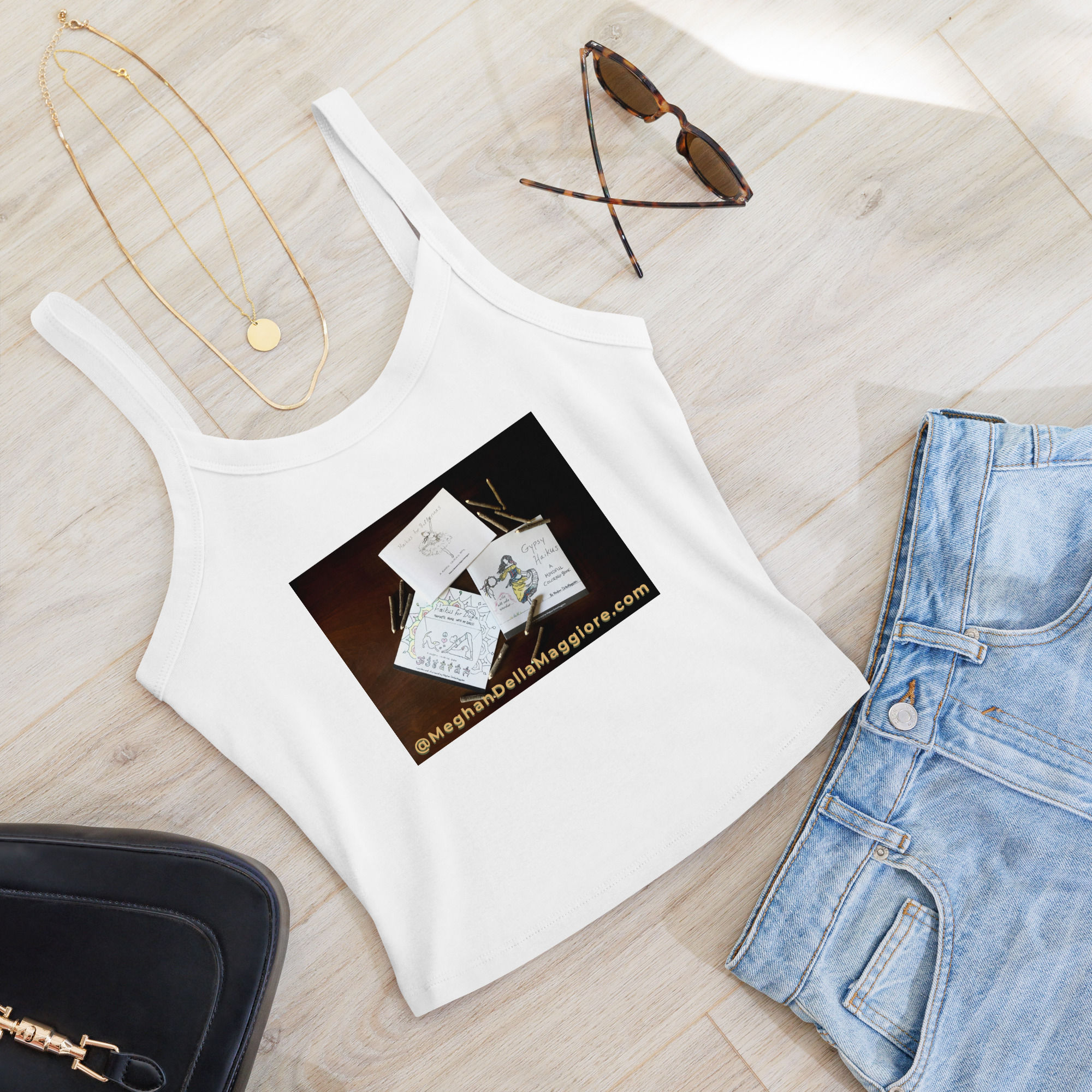women’s micro-rib tank top