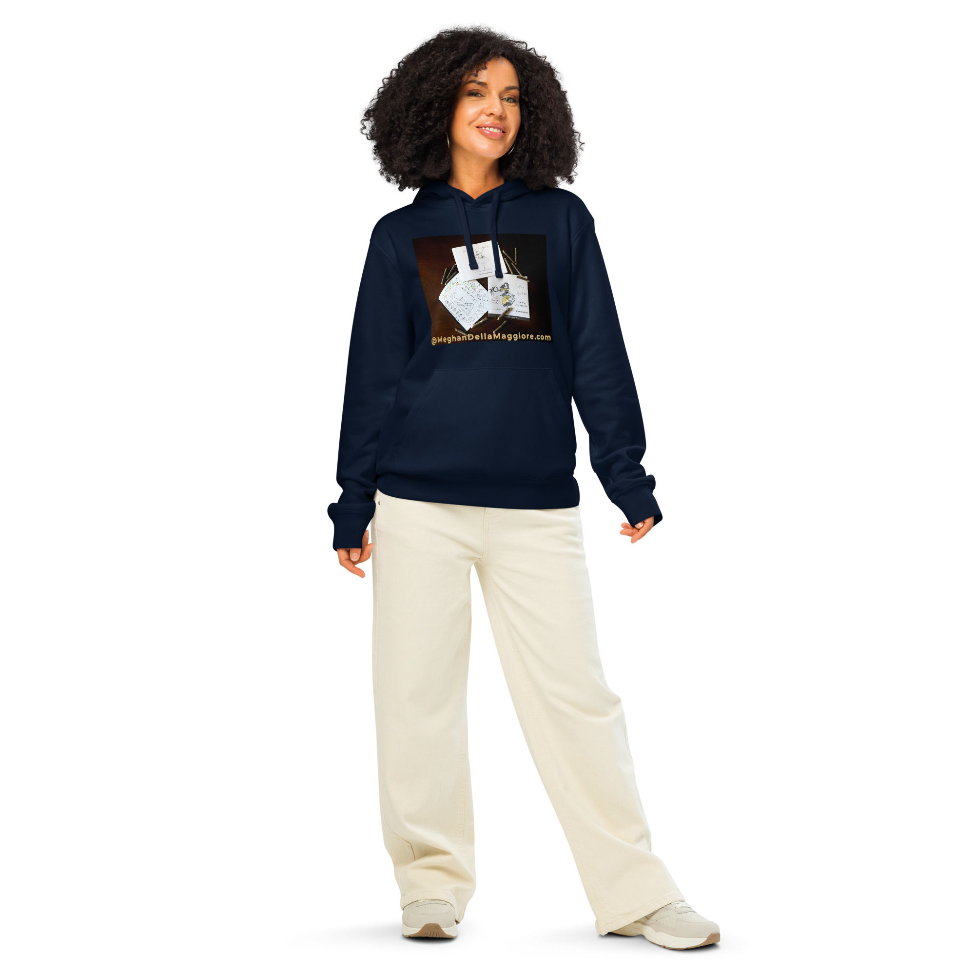 unisex organic mid-weight hoodie