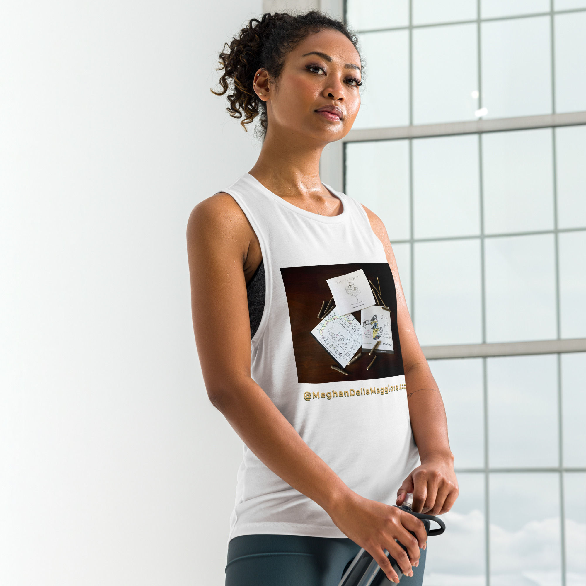 ladies’ muscle tank