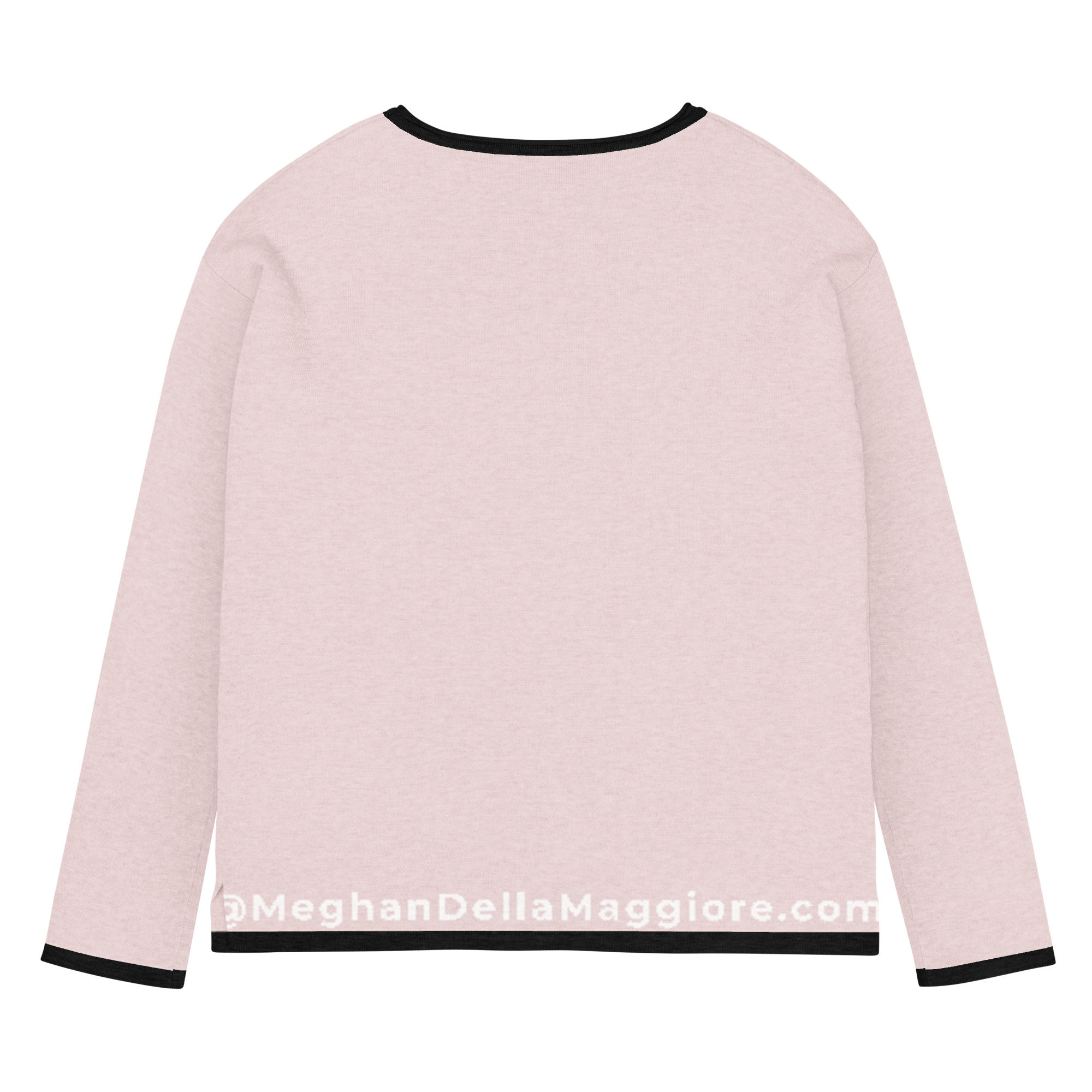 women’s straight bottom knitted sweater