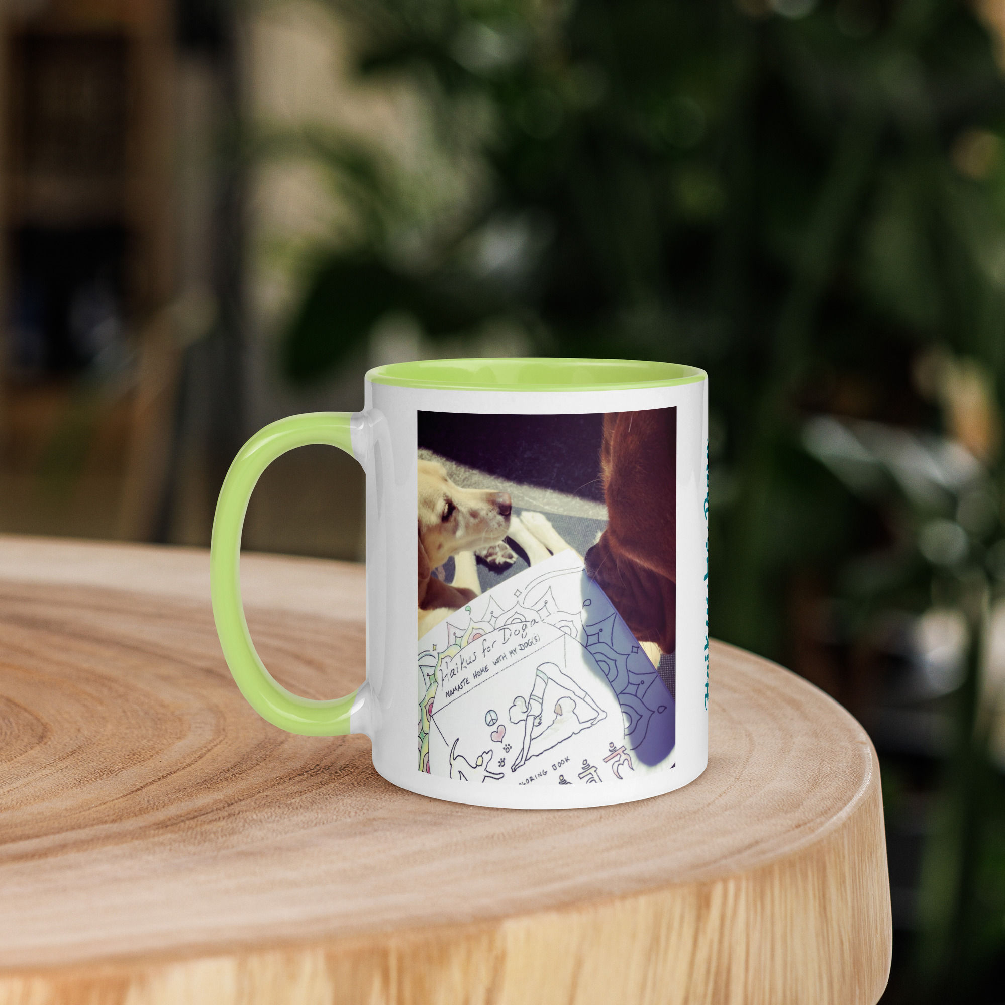 mug with color | Haikus for Doga