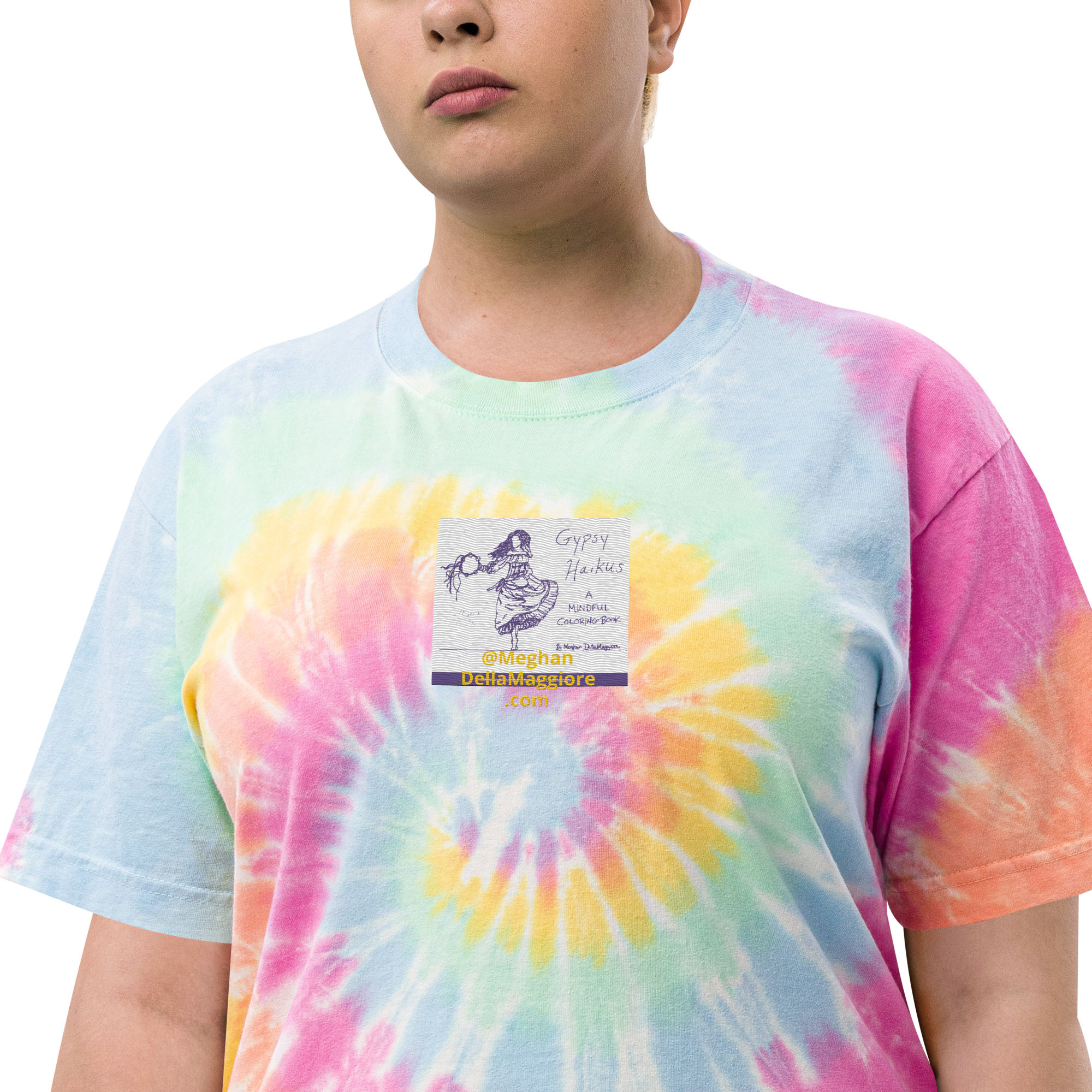 oversized tie-dye t-shirt | Gypsy Haikus: Not All Who Wander...