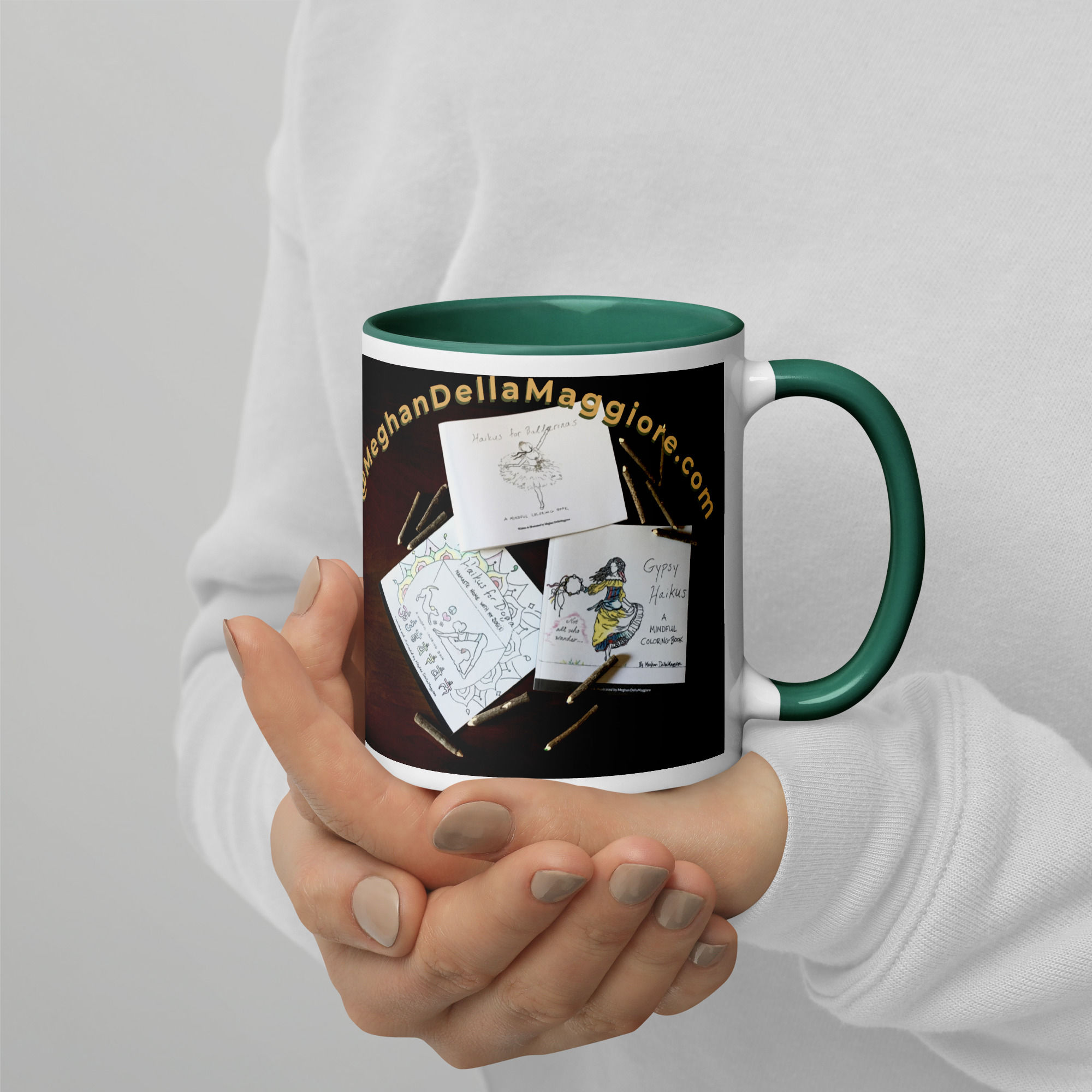 mug with color inside | namaste home collection©