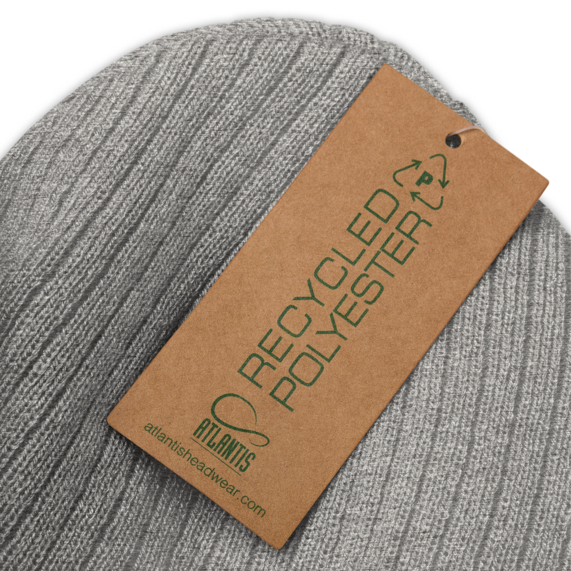 ribbed knit beanie