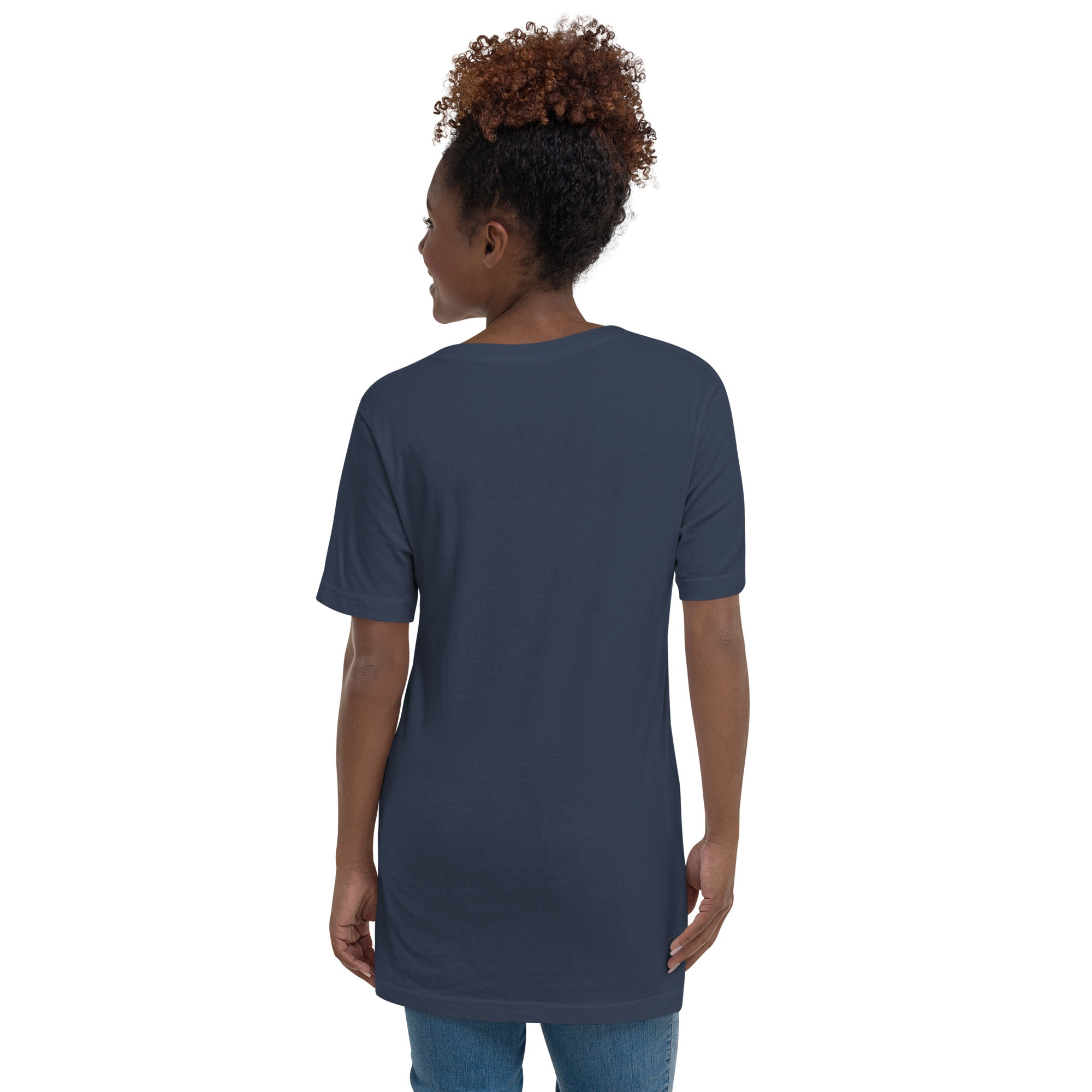 unisex short sleeve v-neck t-shirt