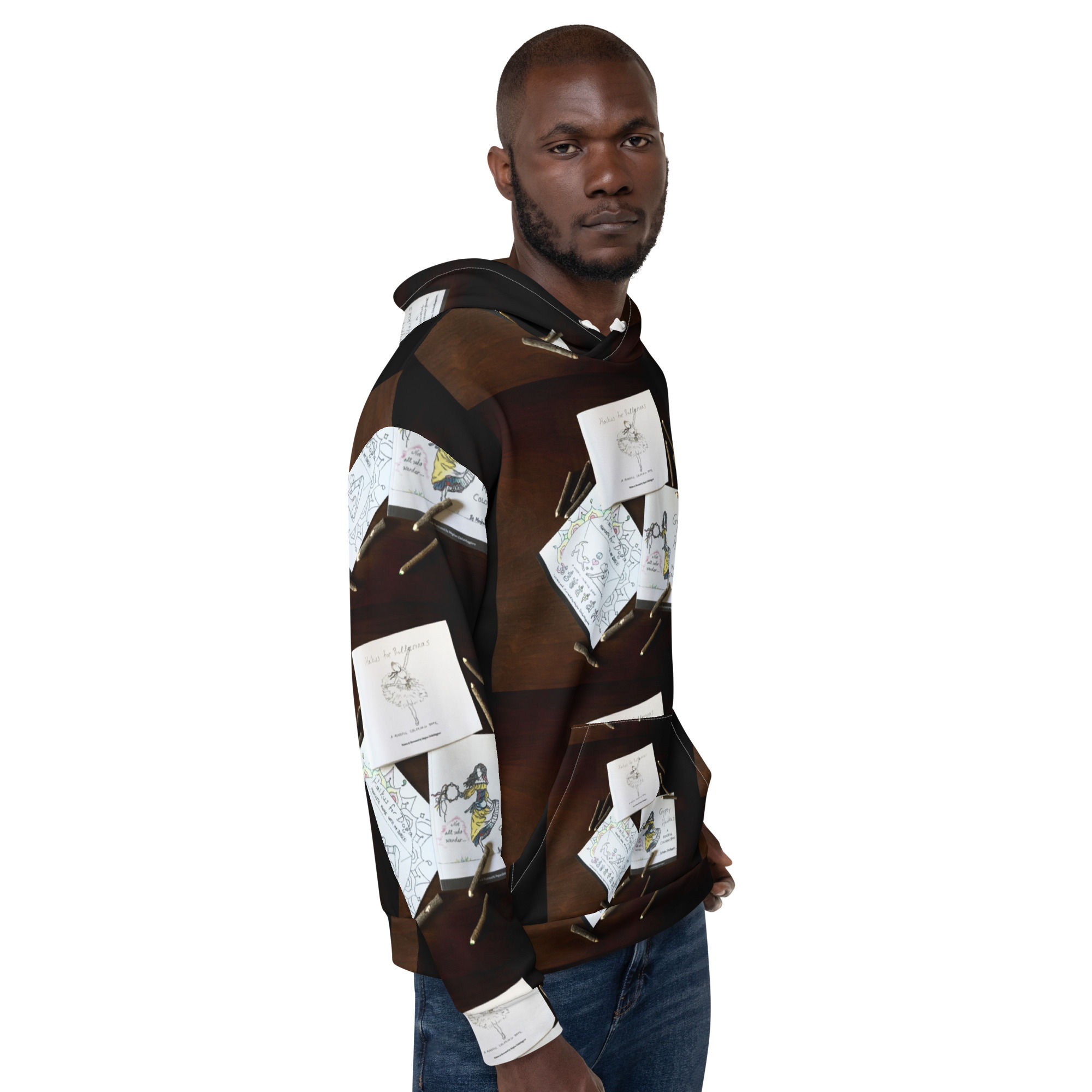 unisex all-over print hoodie