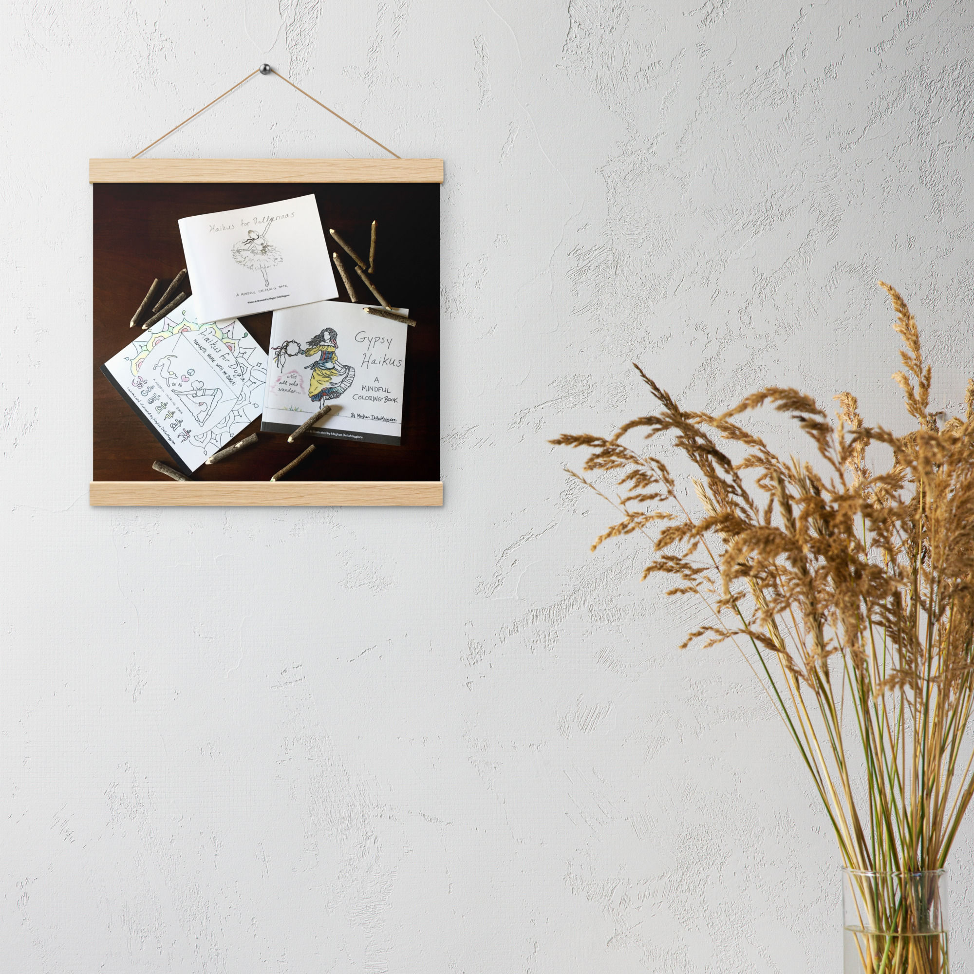 poster with hangers | namaste home collection©