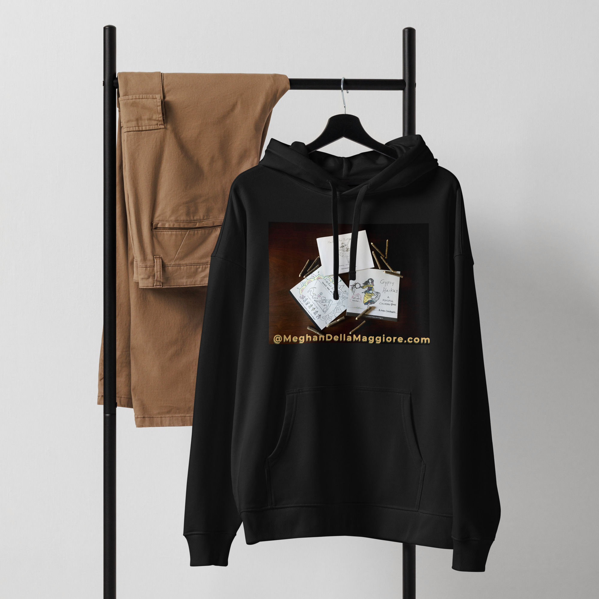 unisex organic relaxed hoodie