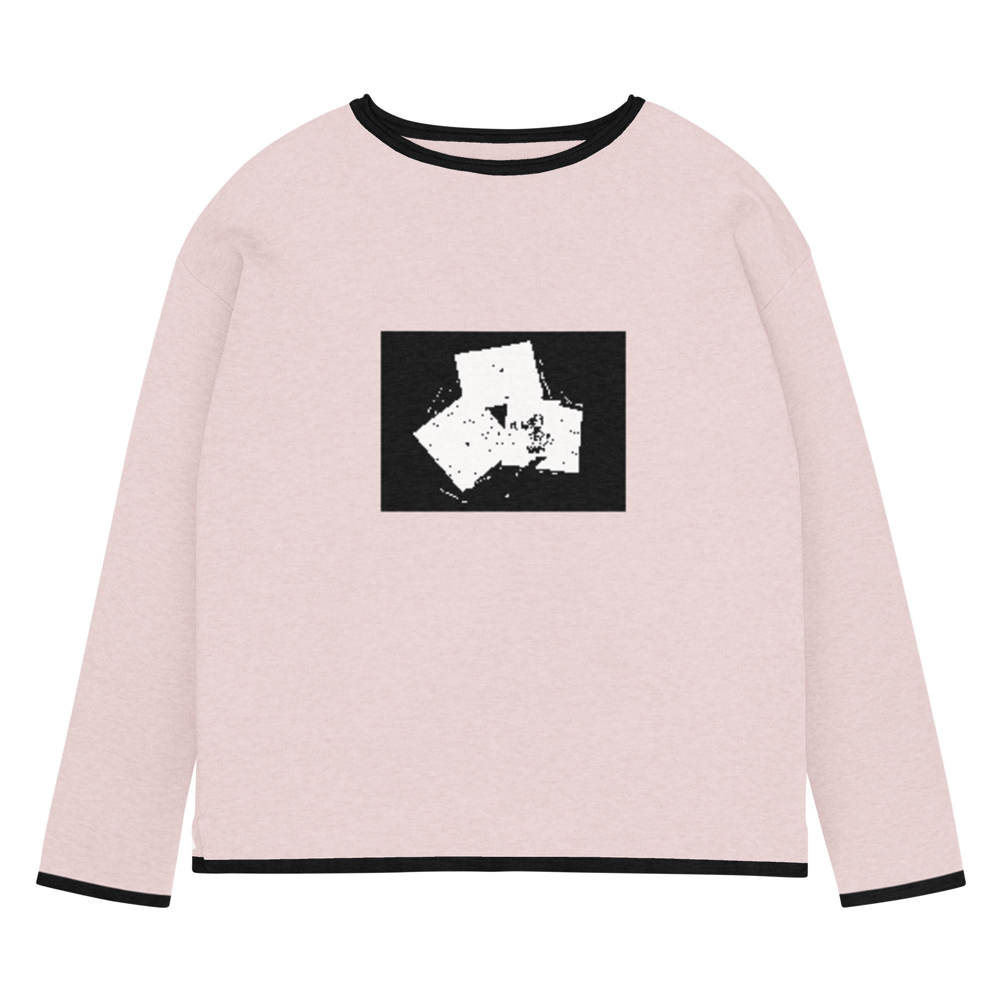 women’s straight bottom knitted sweater