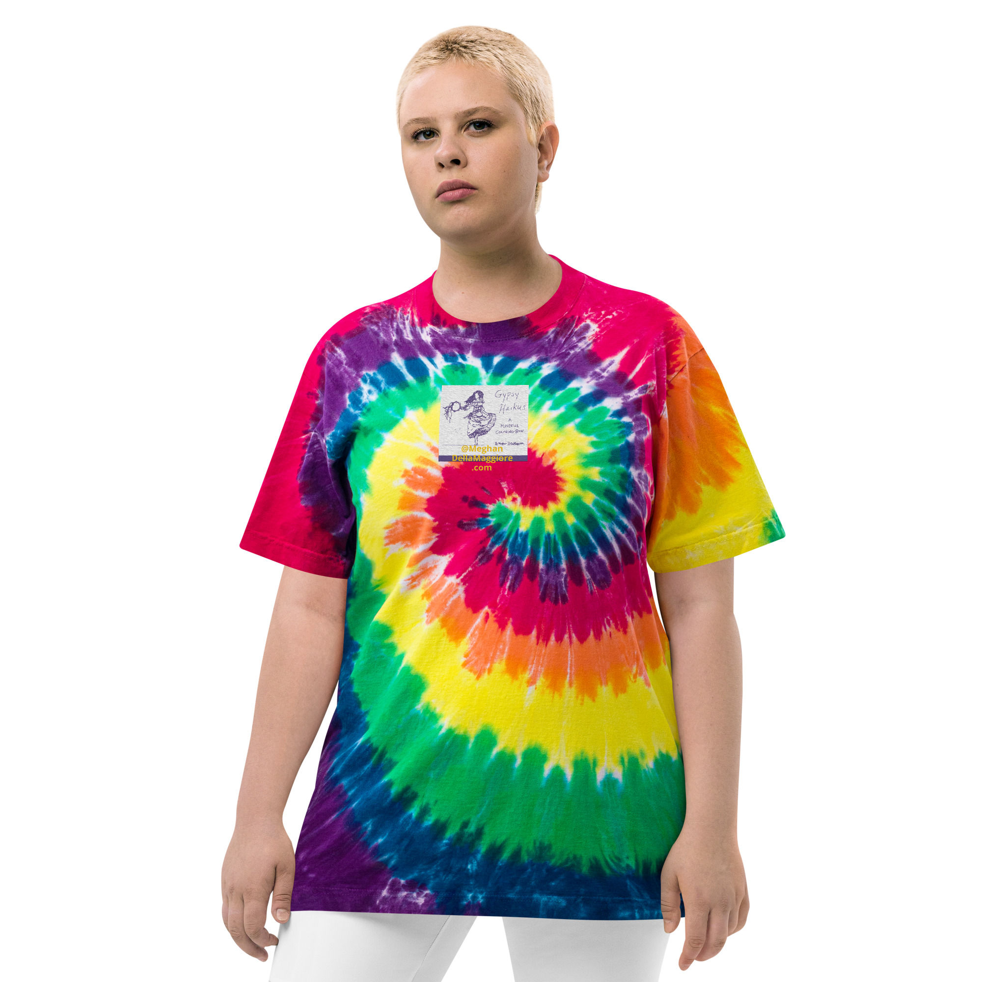 oversized tie-dye t-shirt | Gypsy Haikus: Not All Who Wander...
