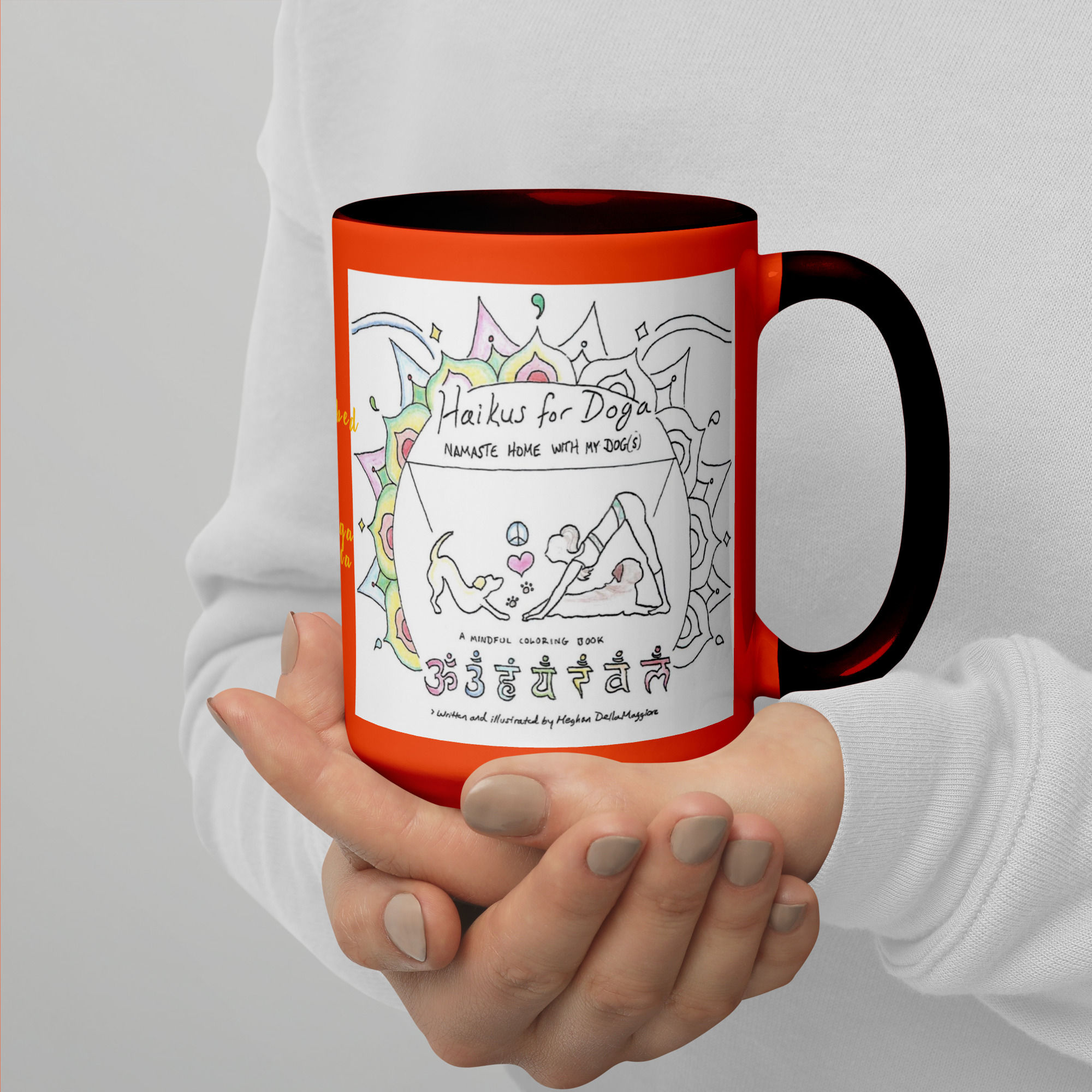 labrador retriever puppy mug with color | namaste home collection©