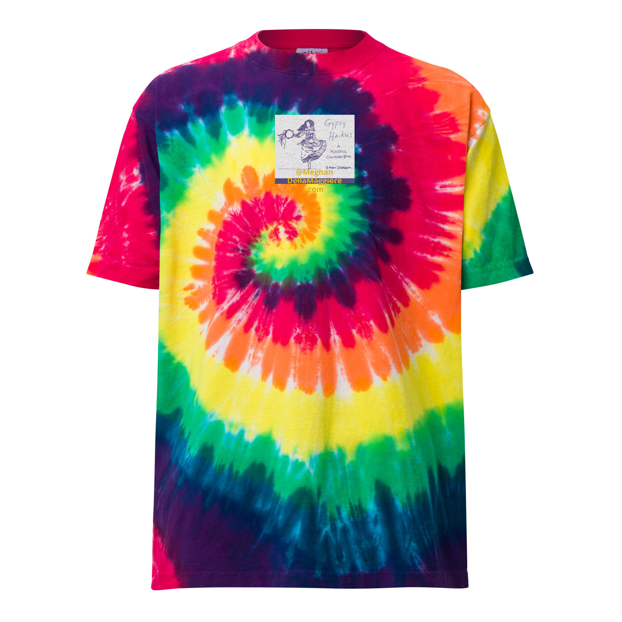 oversized tie-dye t-shirt | Gypsy Haikus: Not All Who Wander...
