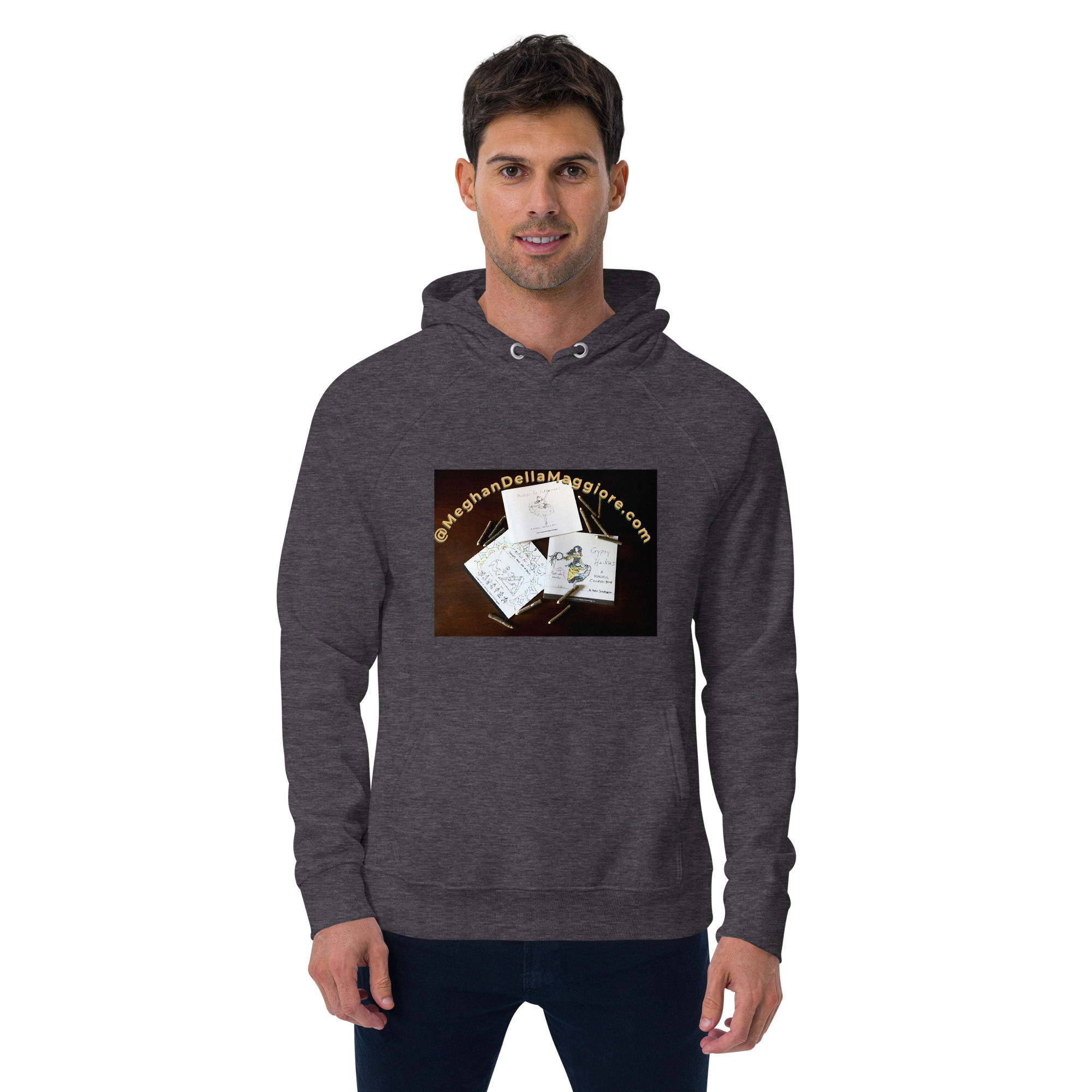 unisex eco raglan hoodie