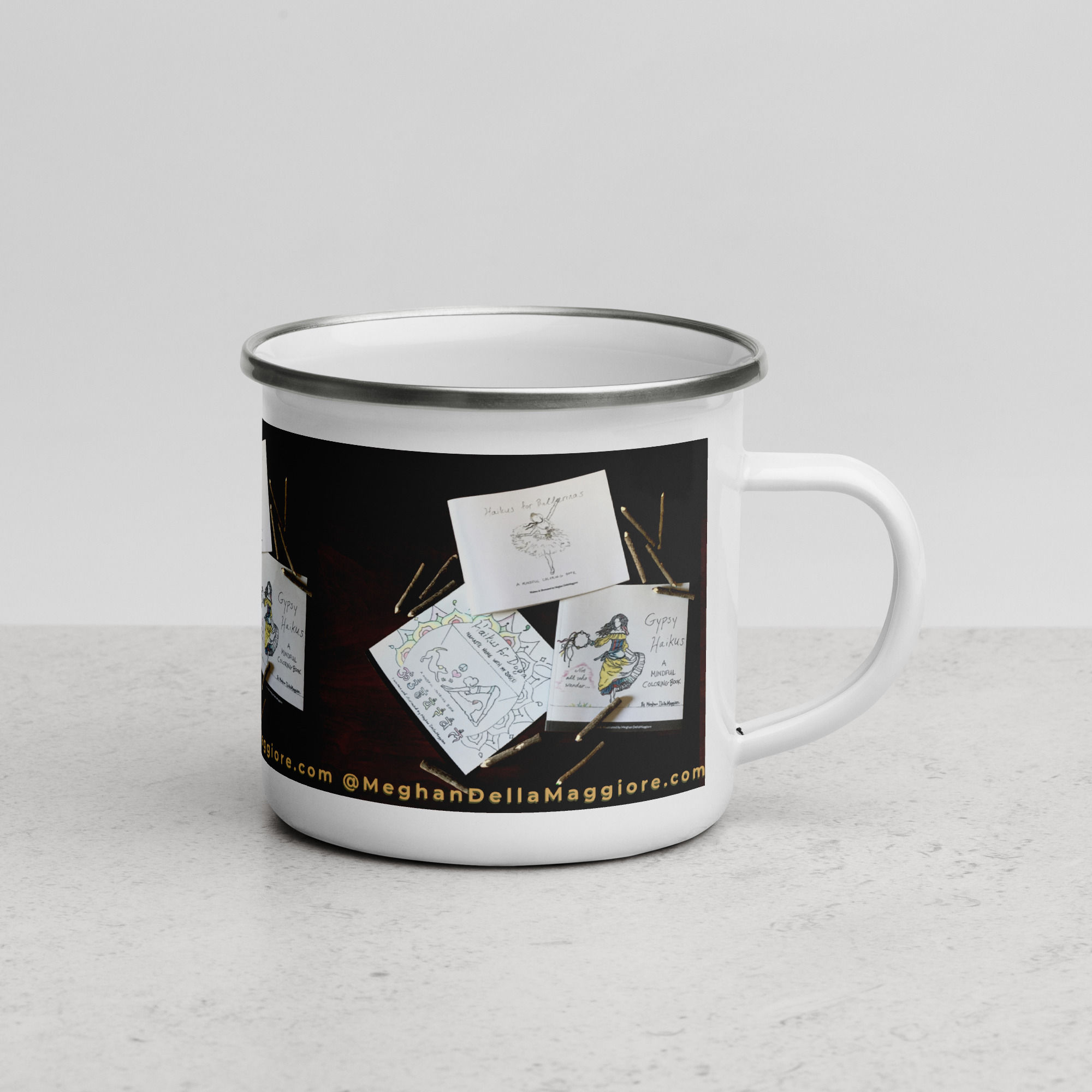 enamel mug | namaste home collection©