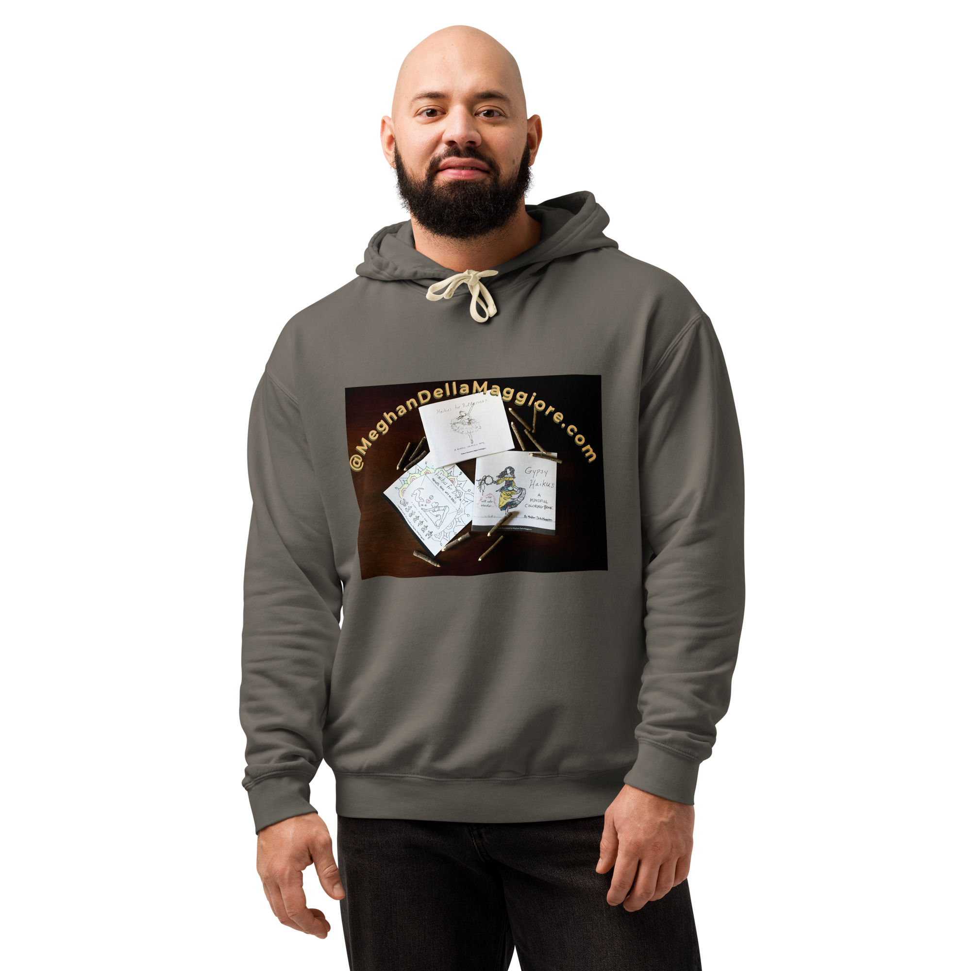 unisex garment-dyed lightweight hoodie