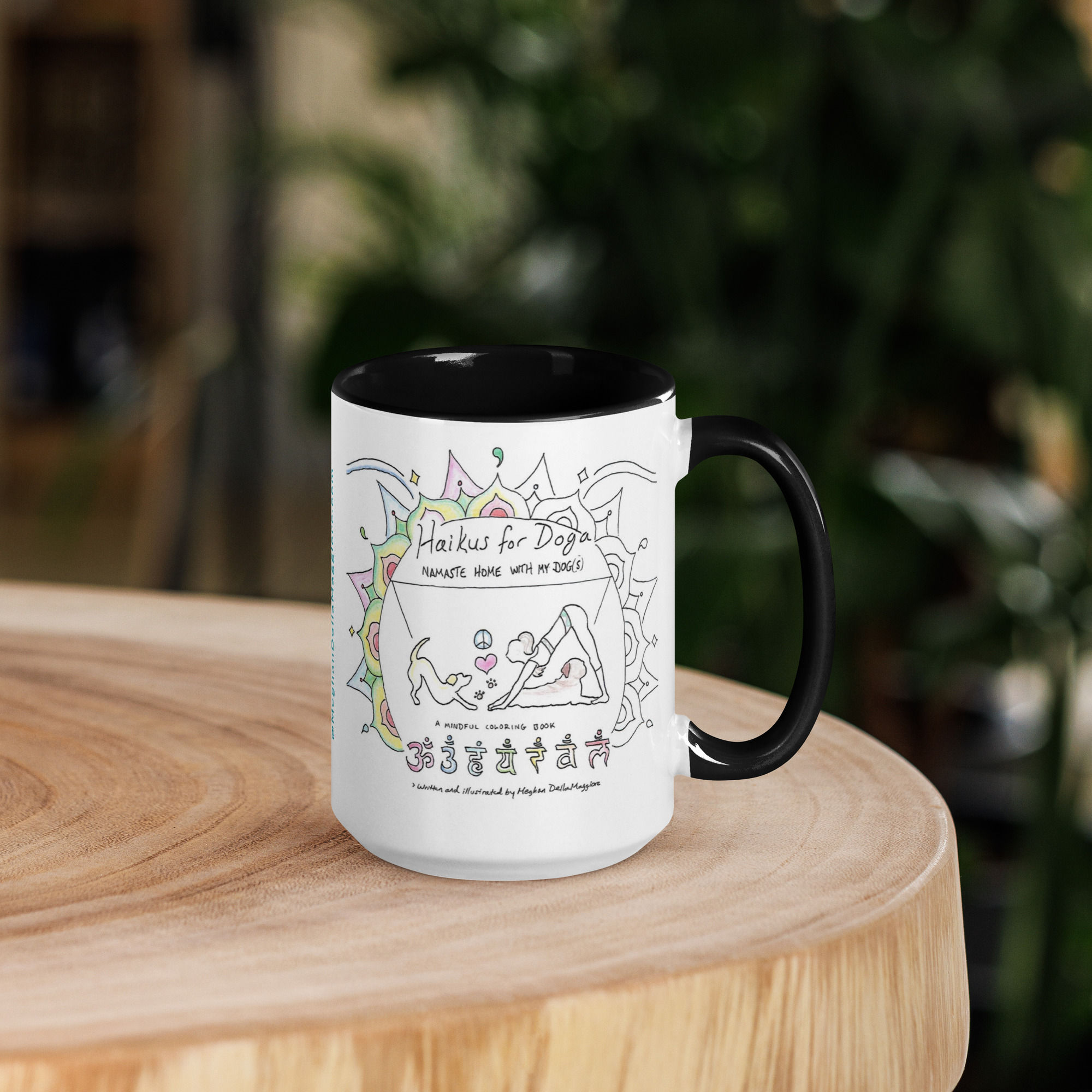 mug with color | Haikus for Doga