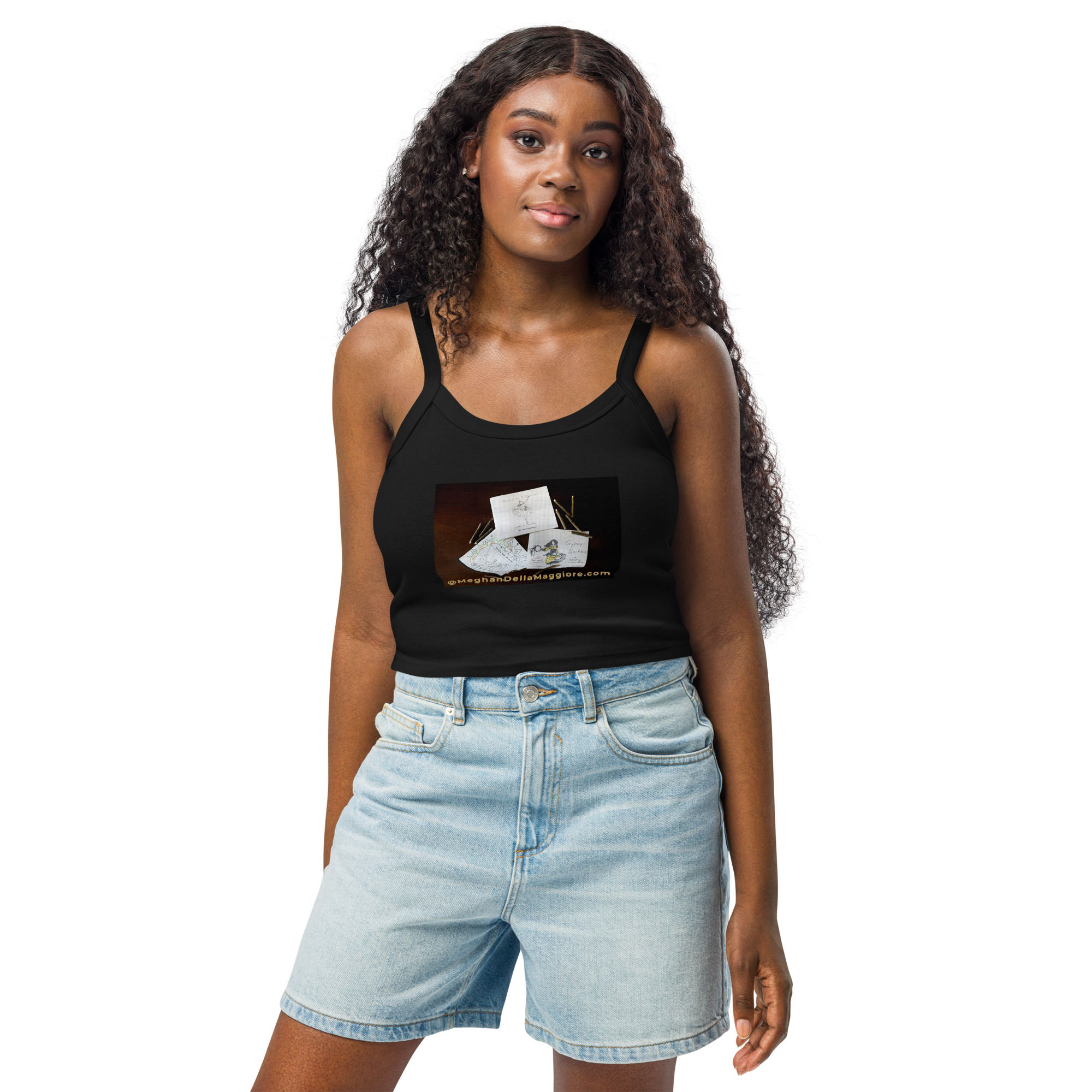 women’s micro-rib tank top