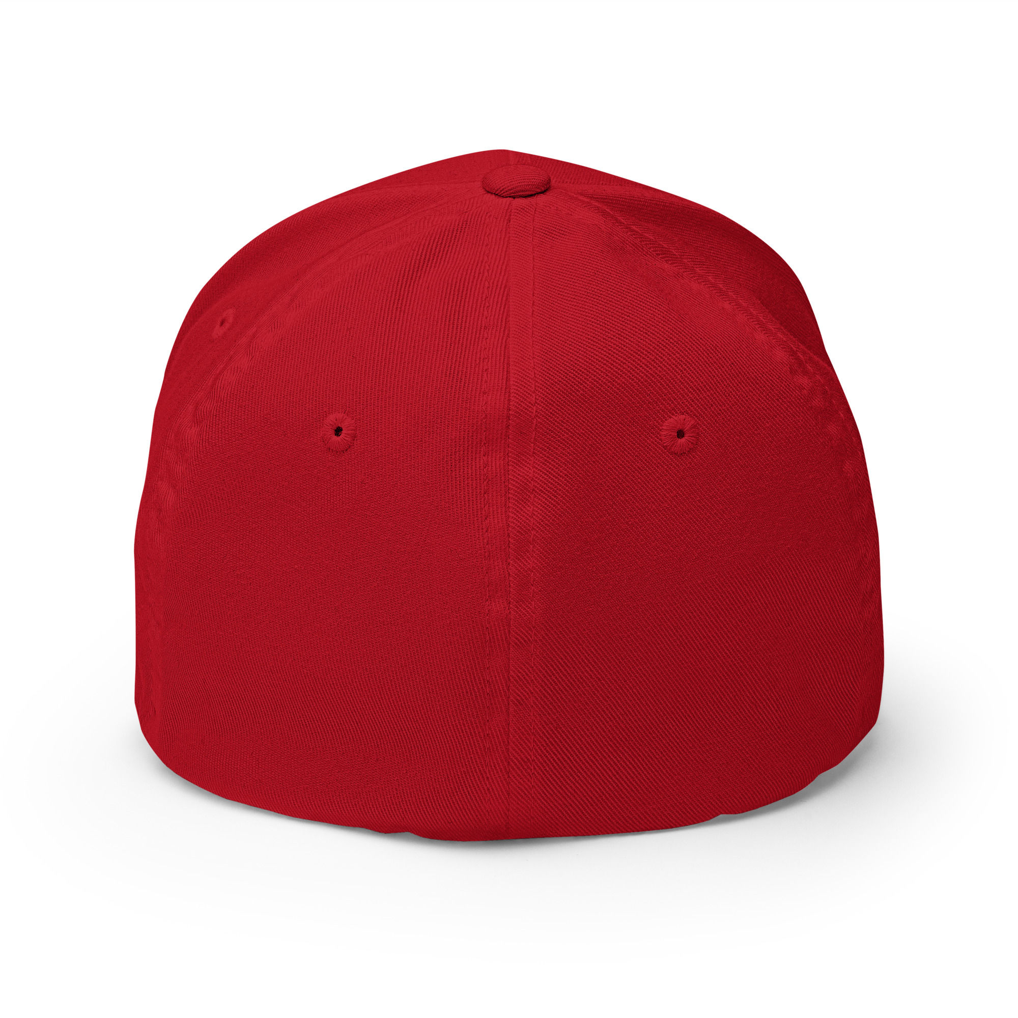 structured twill cap