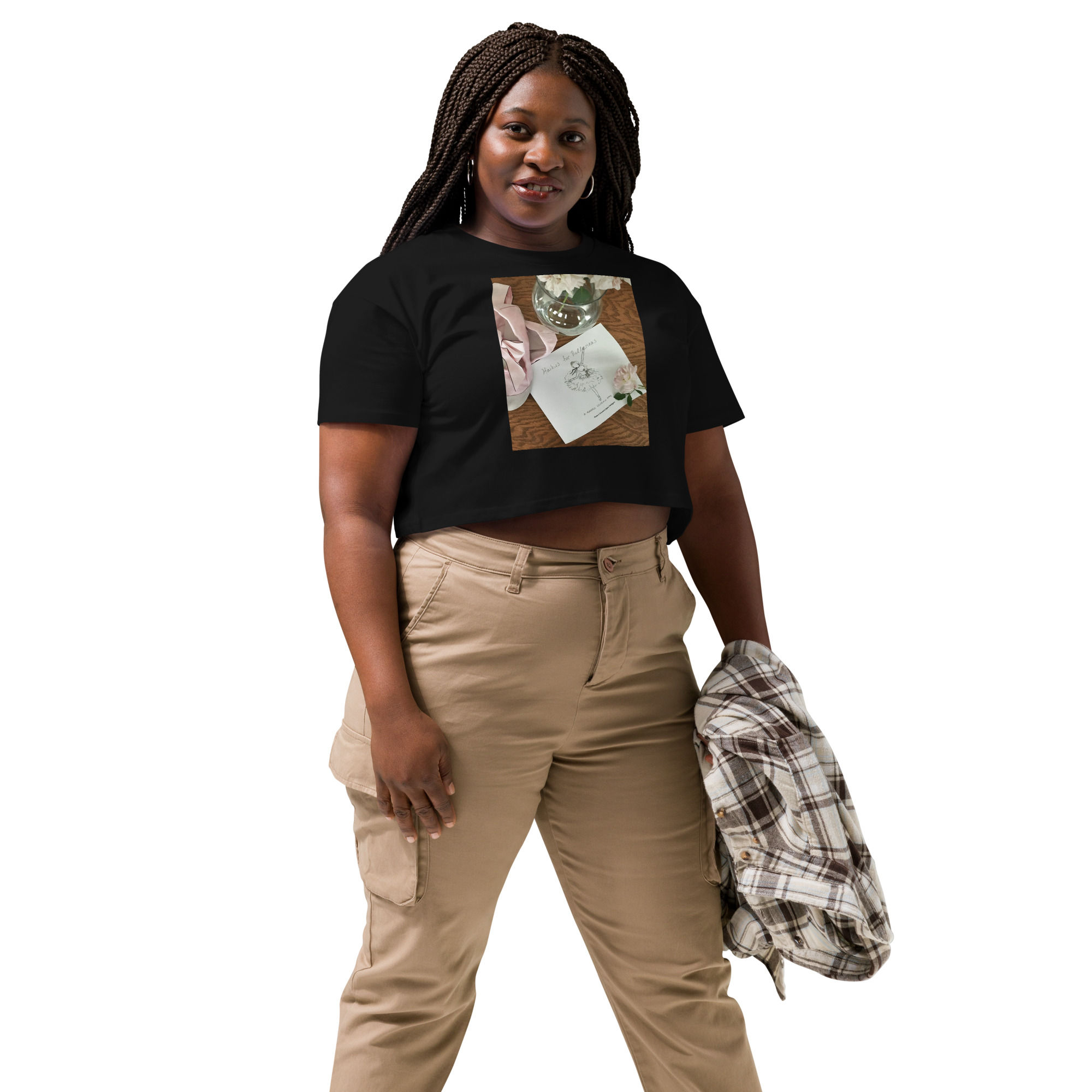 women’s crop top | Haikus for Ballerinas