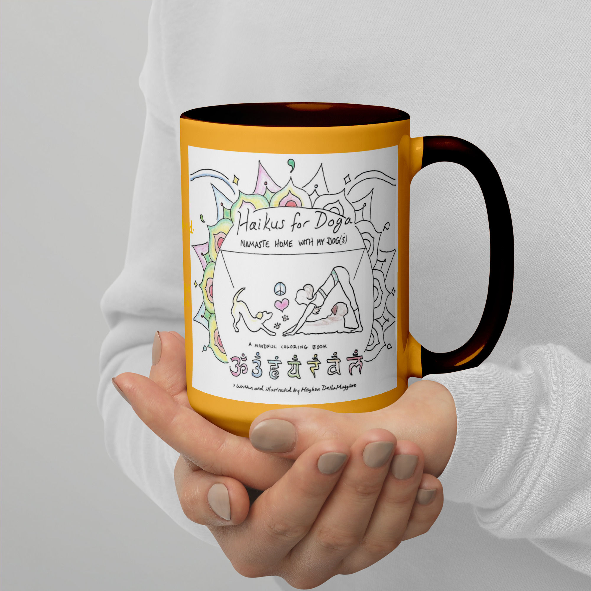 labrador retriever puppy mug with color | namaste home collection©