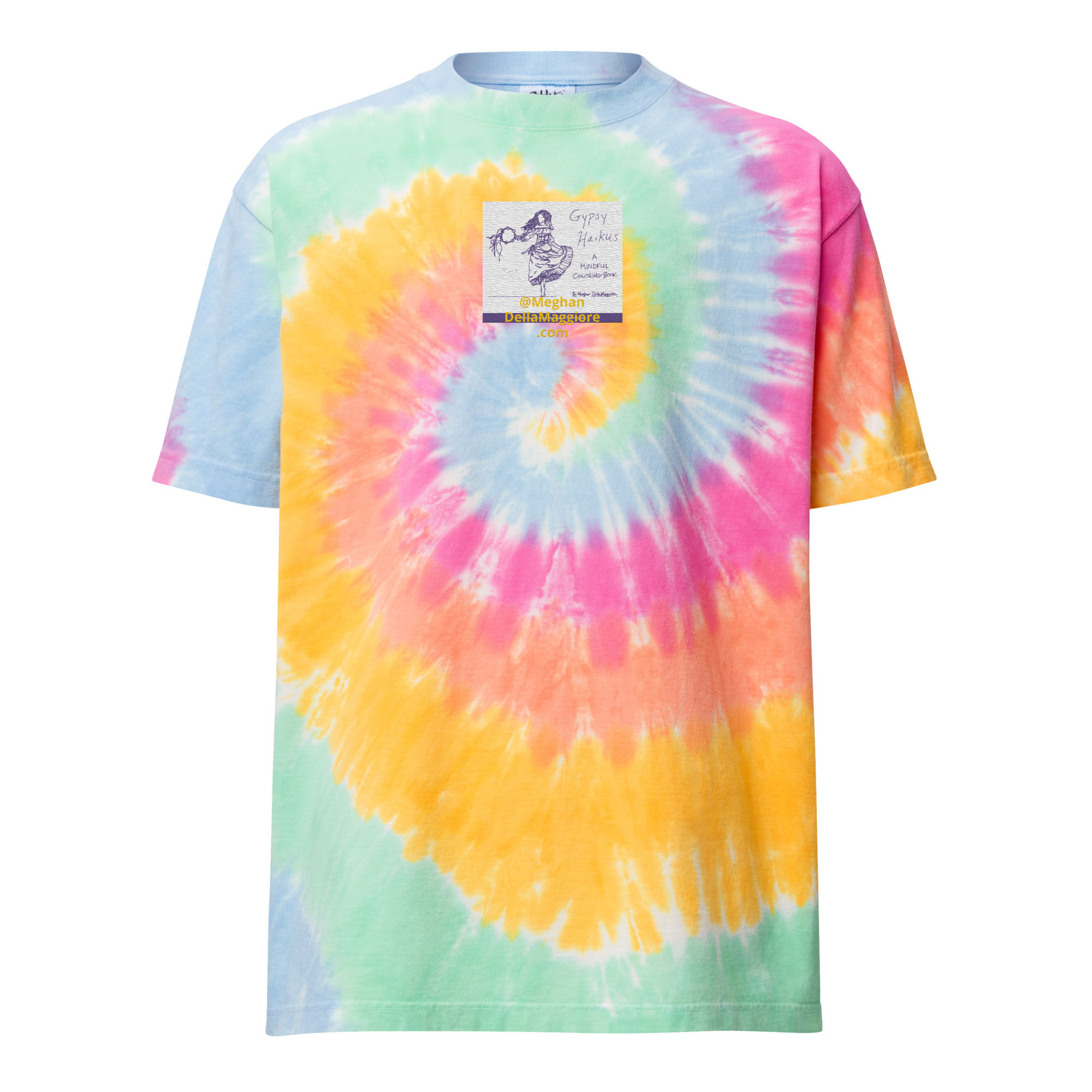oversized tie-dye t-shirt | Gypsy Haikus: Not All Who Wander...