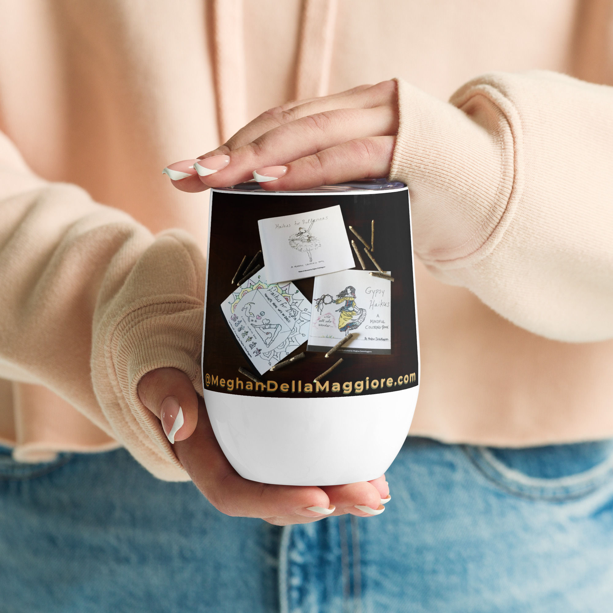 short tumbler + lid | namaste home collection©