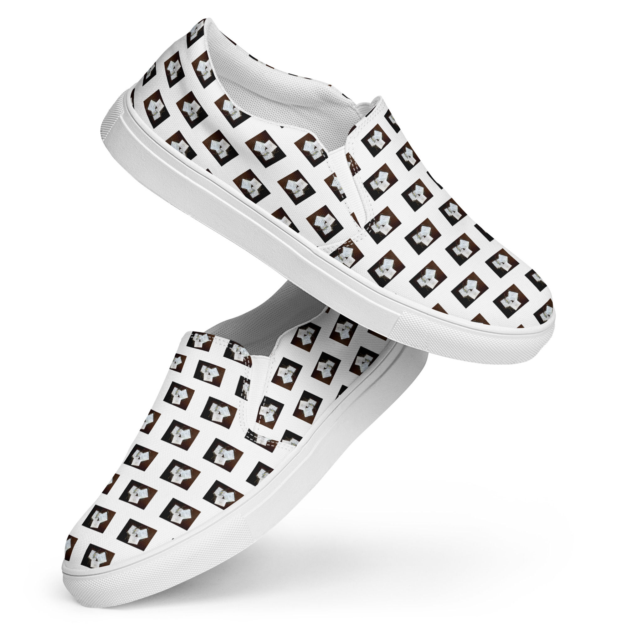 men’s slip-on canvas shoes