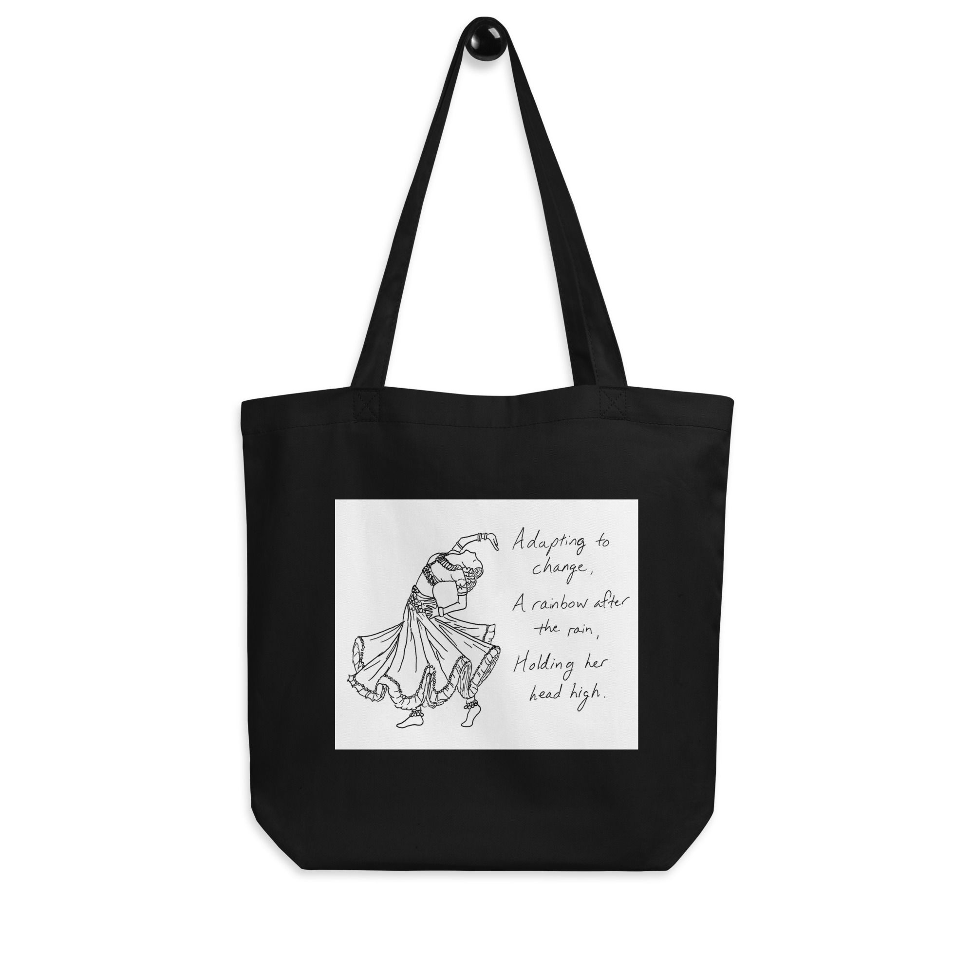 eighth gypsy haiku eco tote bag | Not All Who Wander...